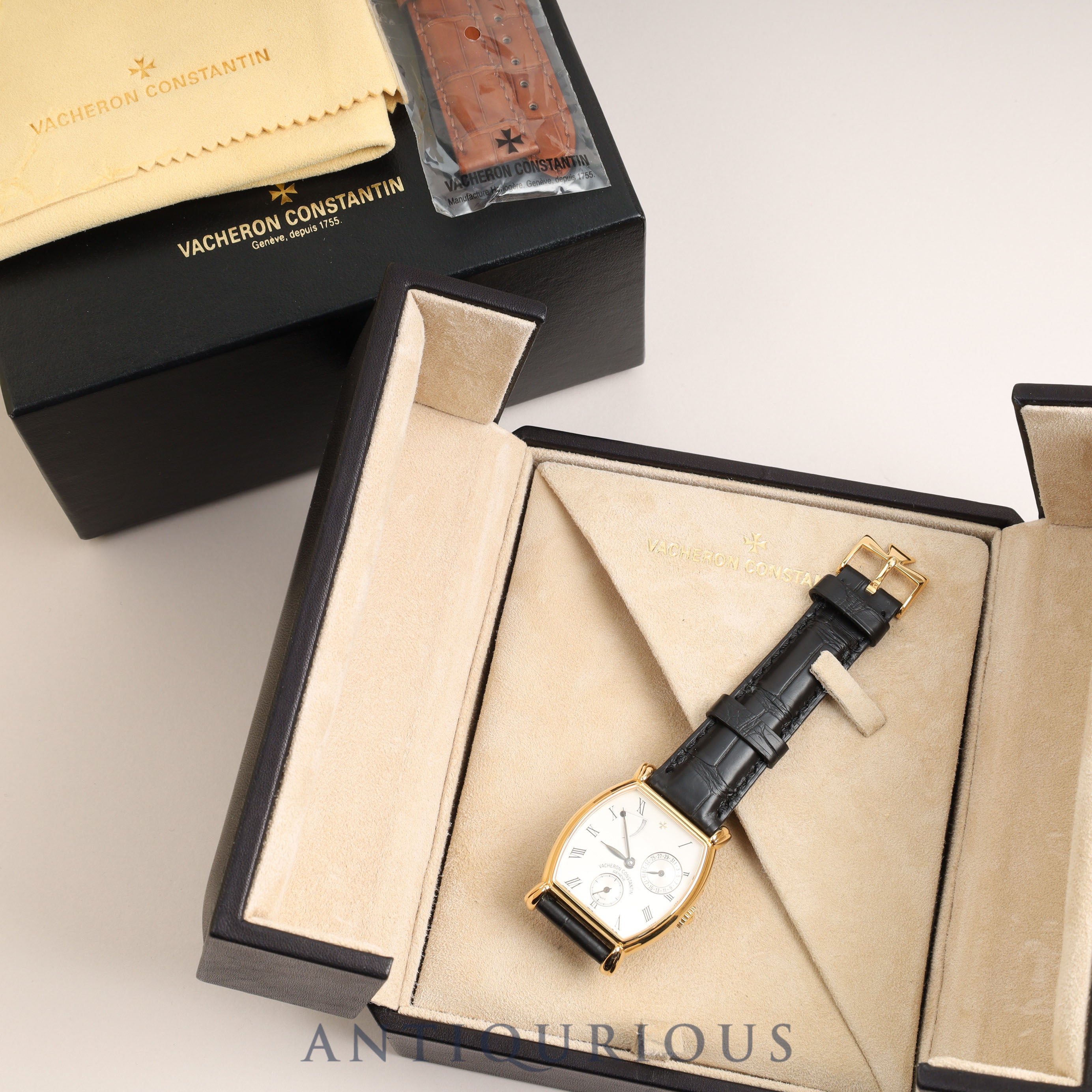 ヴァシュロン・コンスタンタン ジュビリー240 47240/000J 自動巻き Cal.1127 YG 純正革ベルト 純正尾錠(750)シルバー文字盤 箱