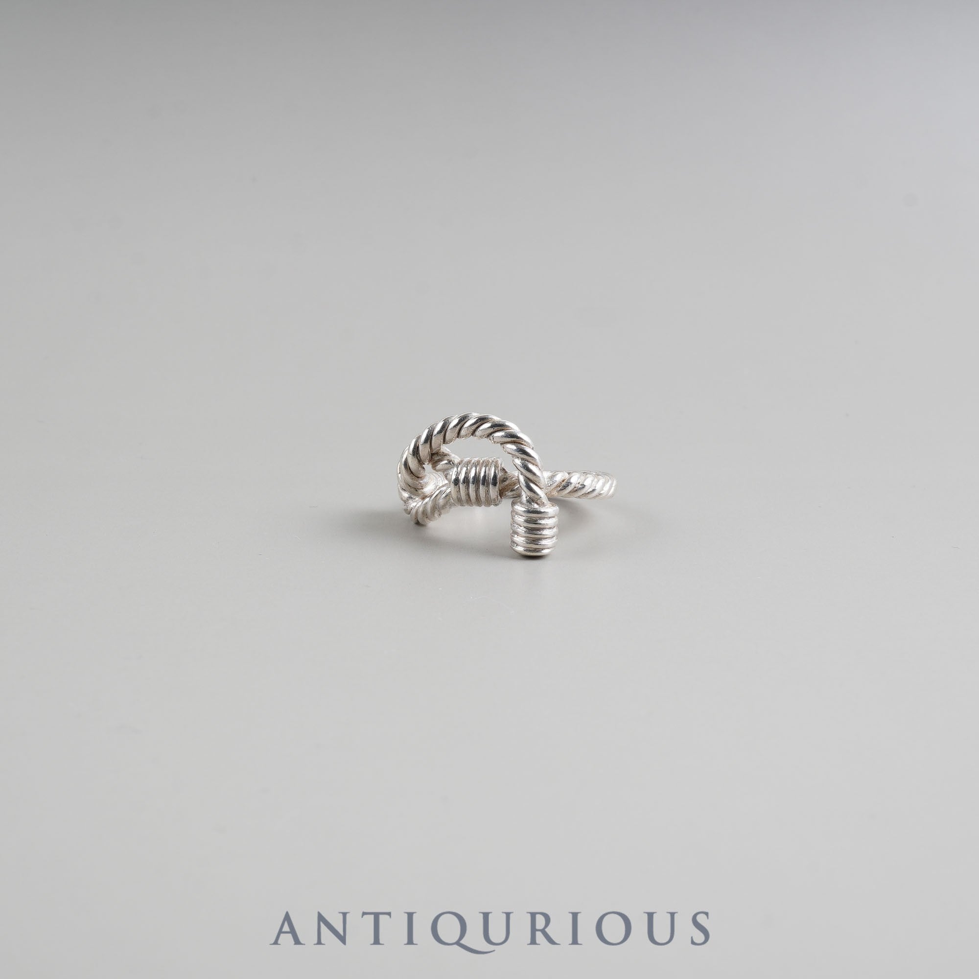 エルメス リング オーディエンヌ ヴィンテージ SV800 ホールマーク 蟹  