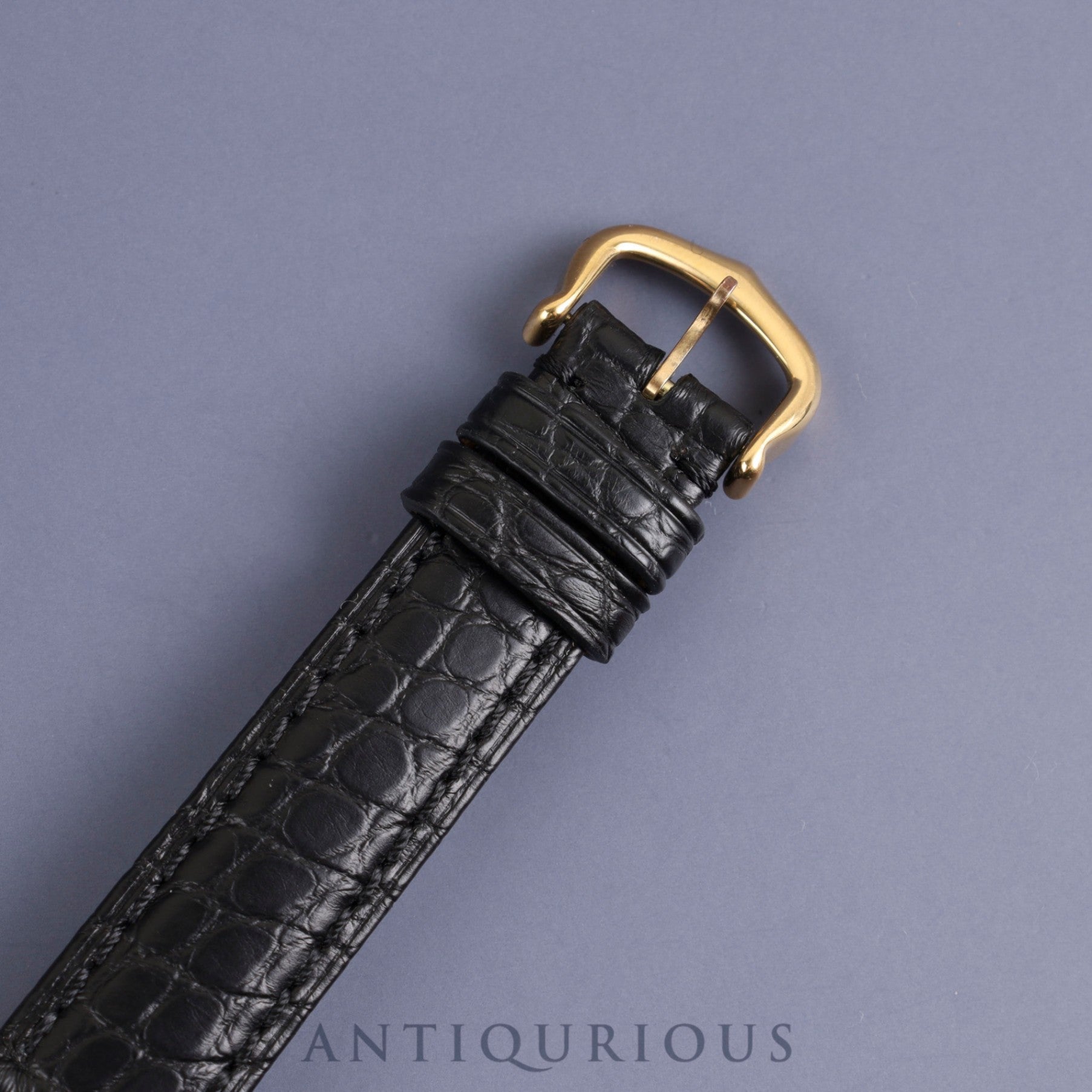 カルティエ マストタンク SM 5057001 クォーツ Cal.057 SV925 革 純正尾錠(GP)アイボリーローマン文字盤 箱 保証書(1992年) オーバーホール済み