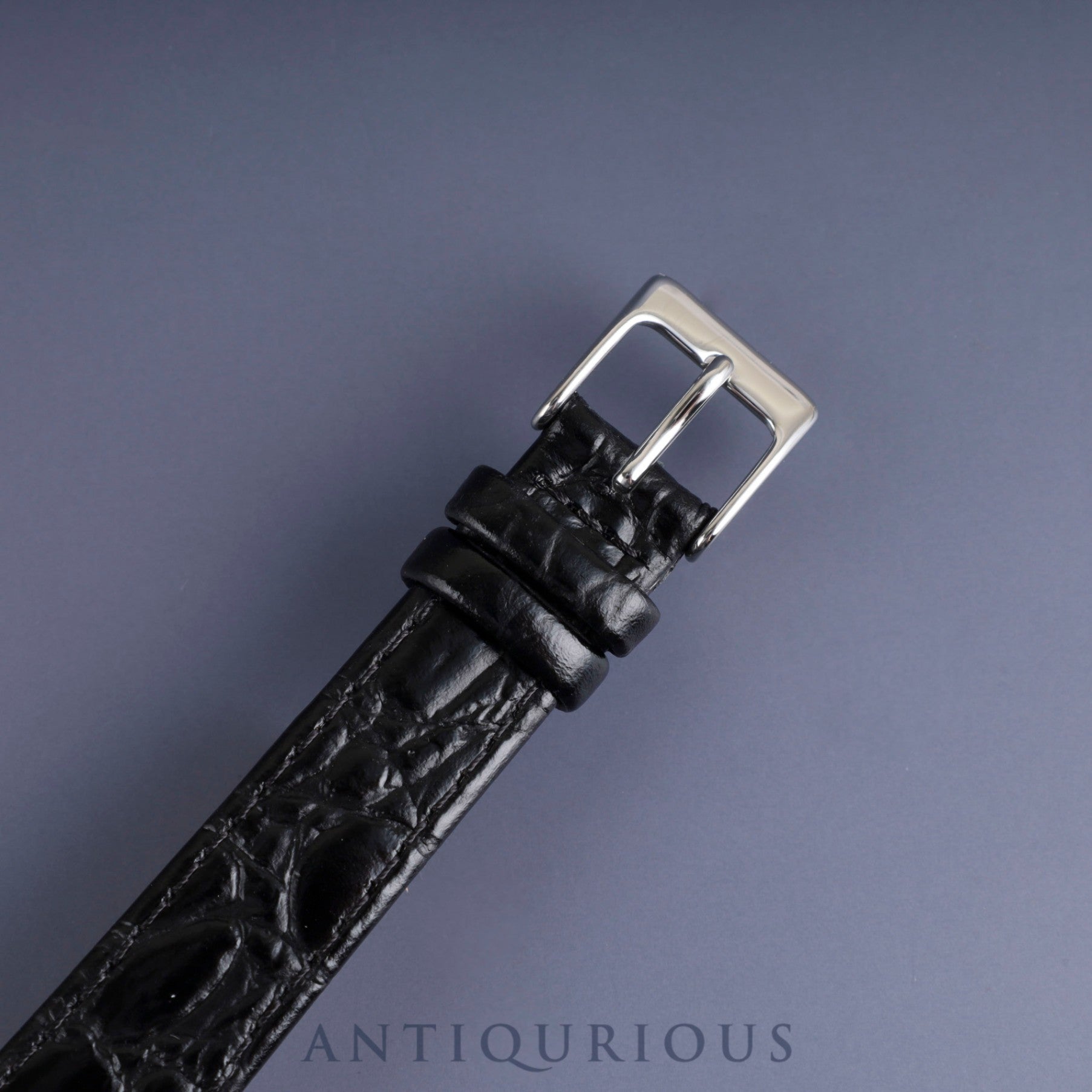 ロレックス チェリーニ 3810 手巻き Cal.1600 750WG 革 社外尾錠(SS)グレー文字盤 24mm 3番台(1971年)オーバーホール済み