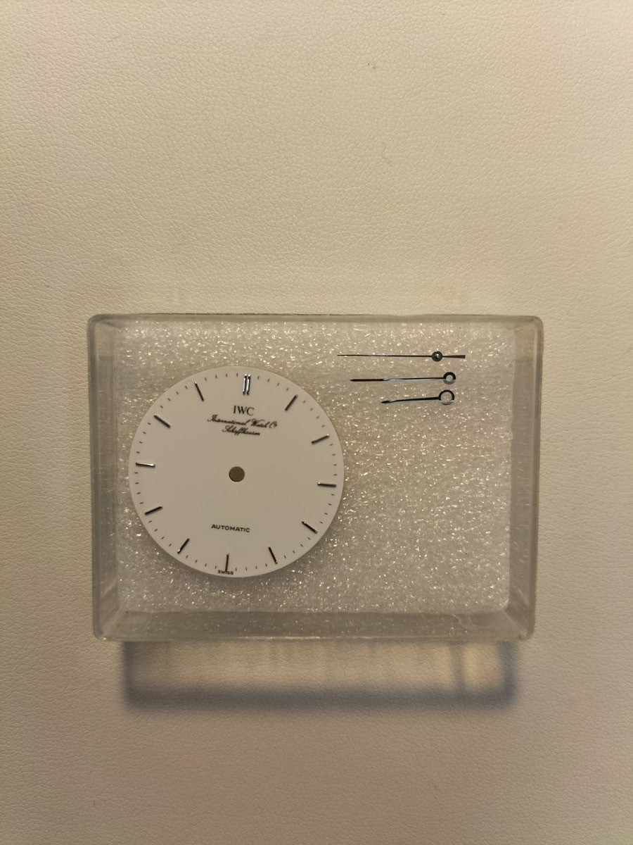 アイダブリュシー ポートフィノ IW351403 自動巻き Cal.C.37521 SS 革 社外尾錠(SS) ホワイト文字盤 オーバーホール済み