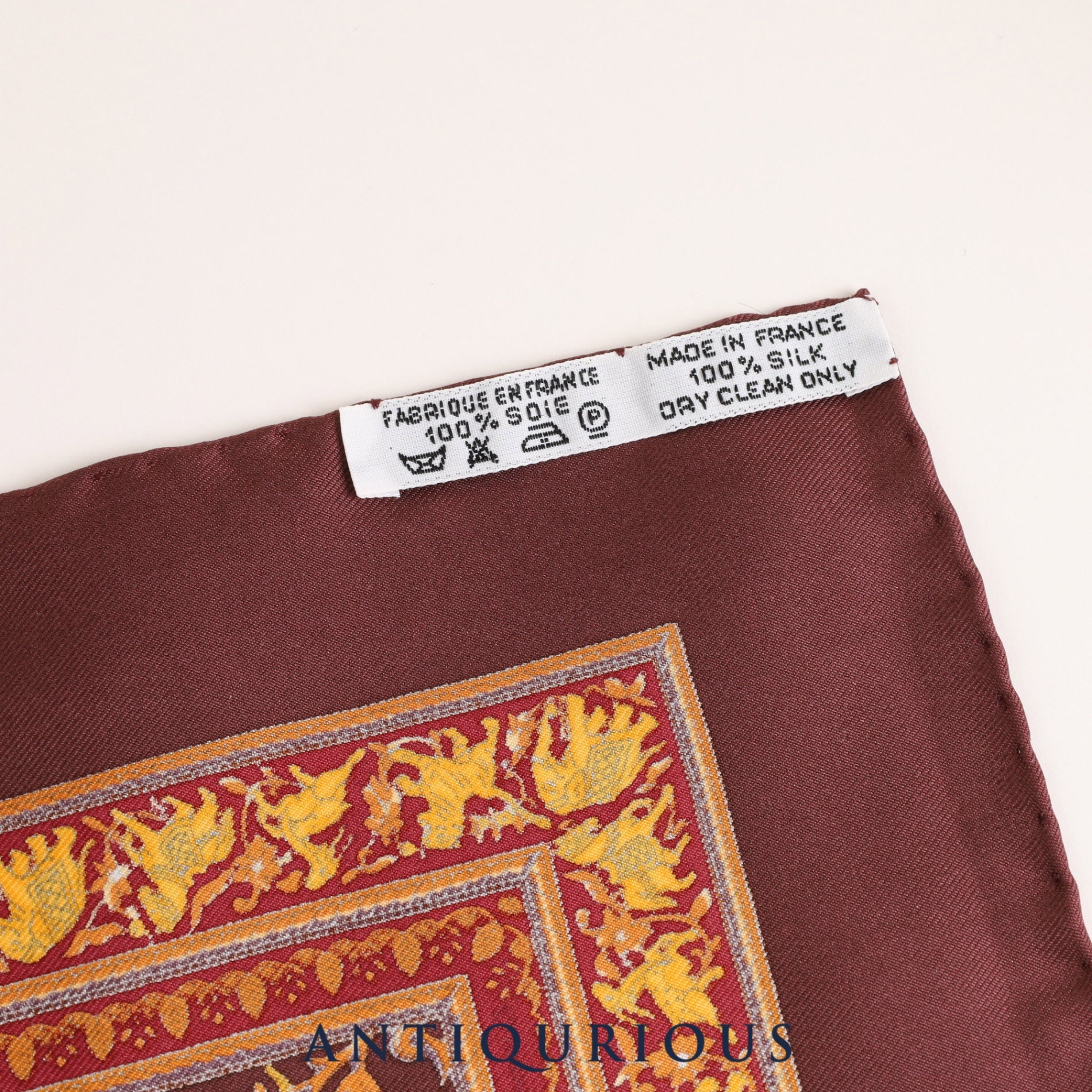 Hermes scarf Carre 45 CHASSE EN INDE Indian Hunting SILK 100%