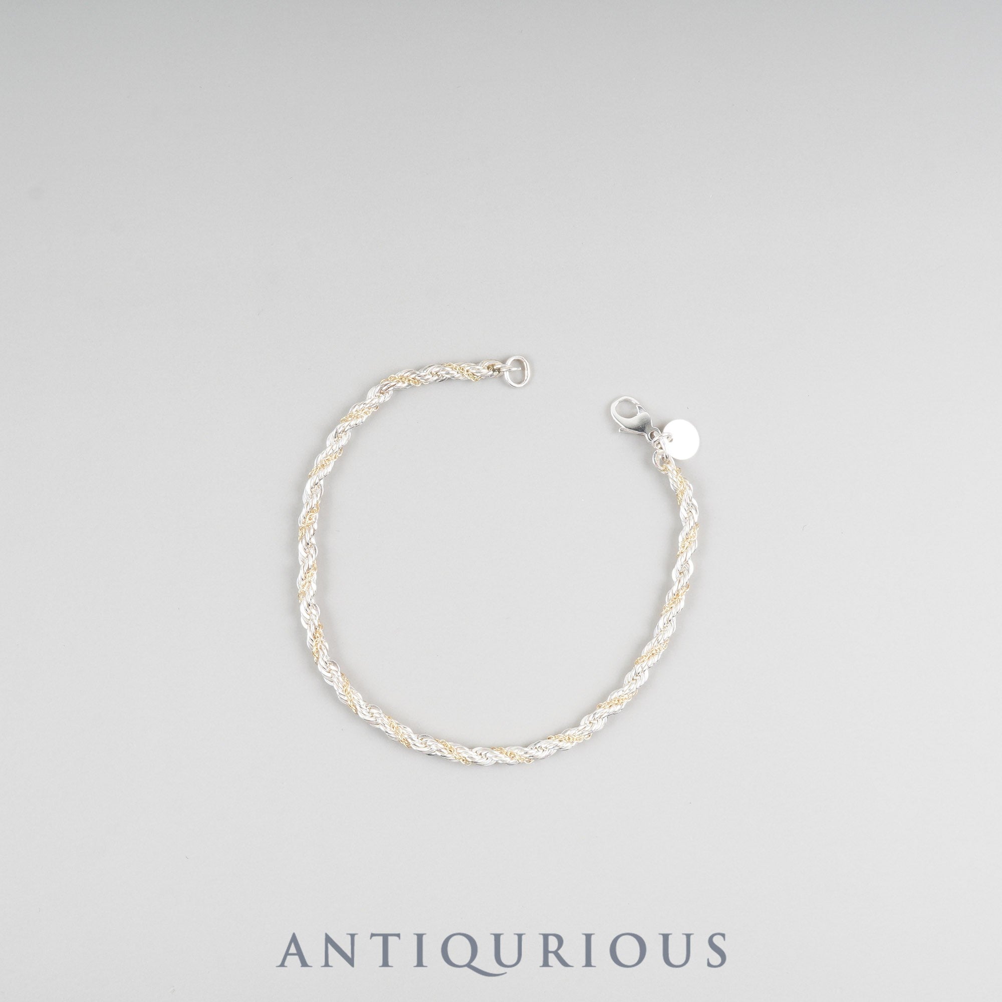 ティファニー ブレスレット ツイストチェーン 925/750 保存袋