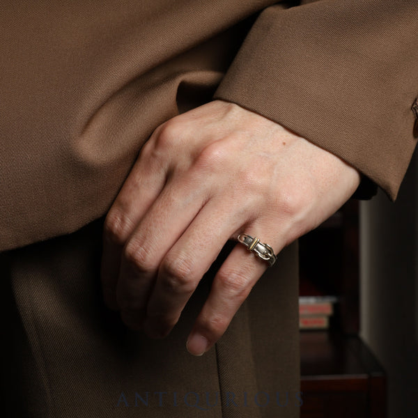 Hermes Ring, Santur, SV925/750, #52, Approx. Size 11.5