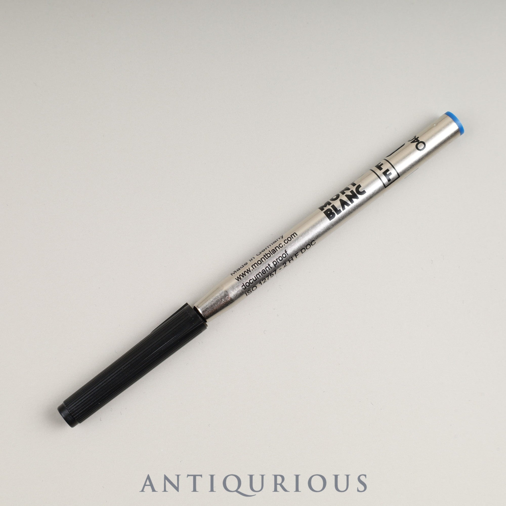 Montblanc Meisterstück Sterling Silver Ballpoint Pen with Montblanc Repair Details and Unused Genuine Refill