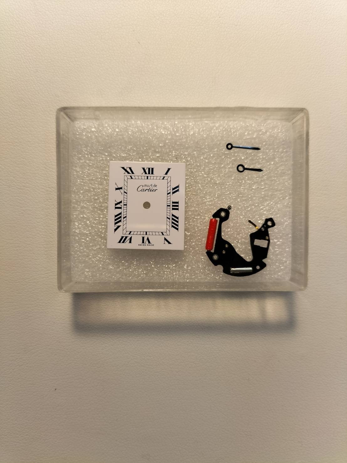 カルティエ マストタンク LM 690006 クォーツ Cal.690 SV925 革 純正尾錠(SS) ホワイトローマン文字盤 オーバーホール済み
