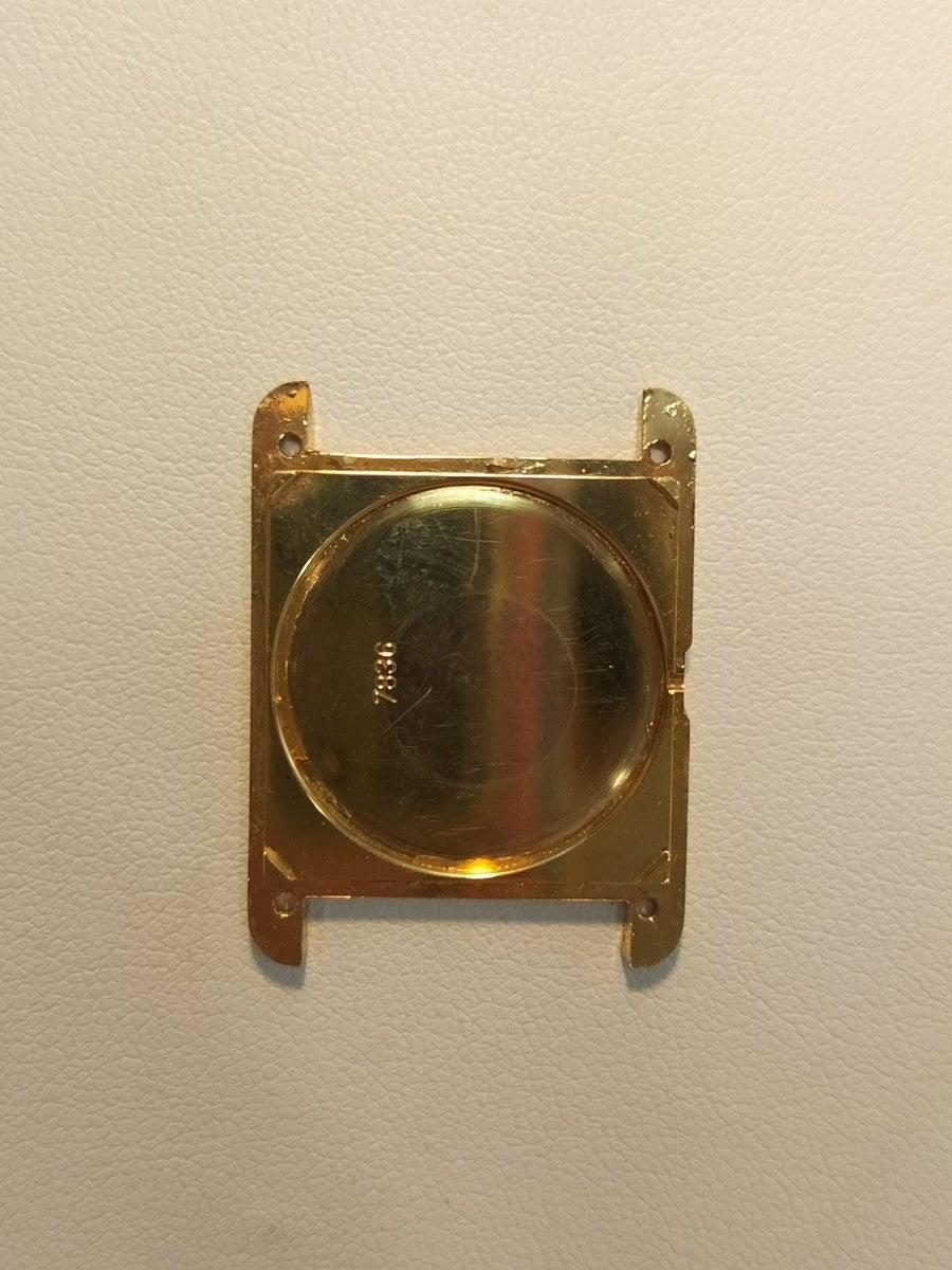 カルティエ マストタンク LM 6 81006 クォーツ Cal.81 SV925 革 純正尾錠(GP) シルバー飛びローマン文字盤 オーバーホール済み