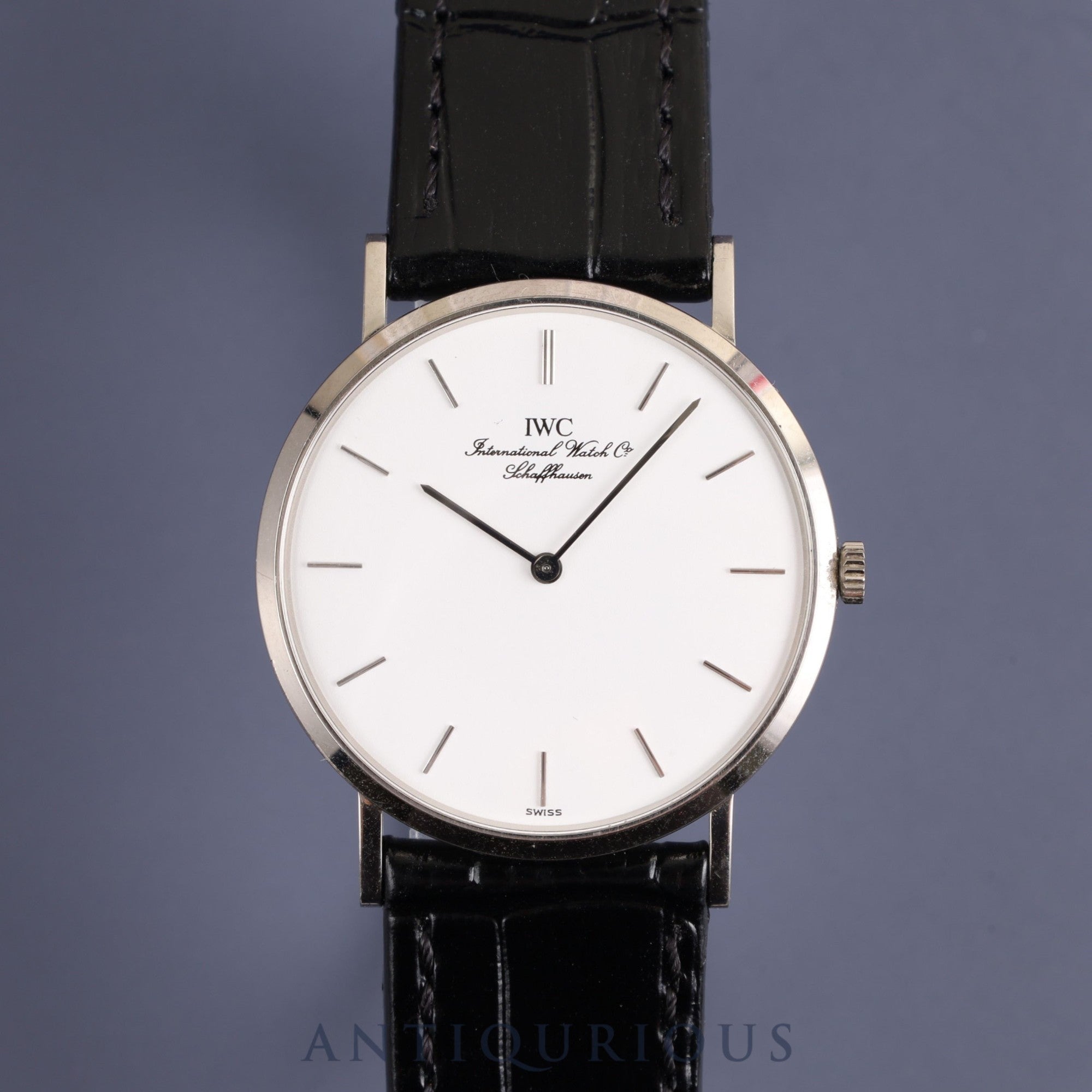 IWC Portofino IW201003 Manual winding Cal.1852 750 Leather Genuine buckle (SS) White dial Overhauled IWC