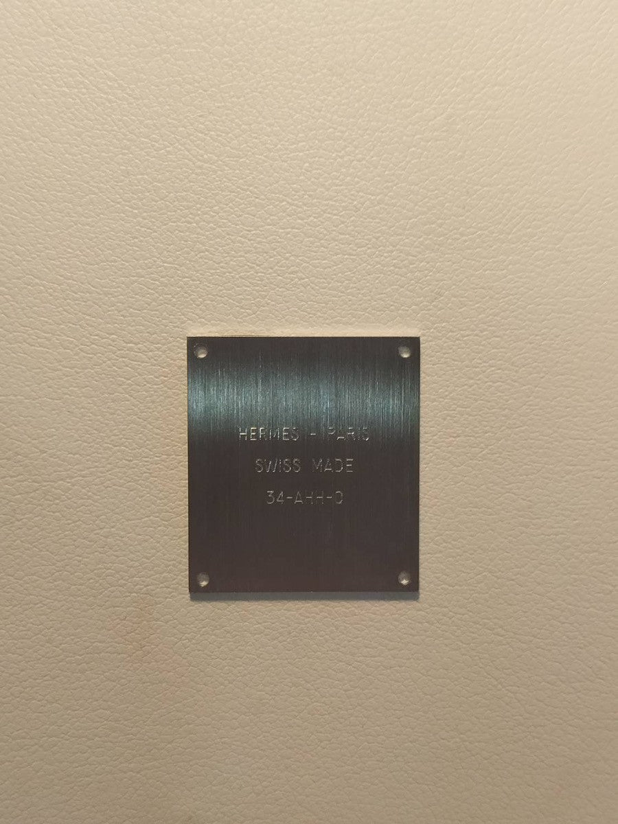 エルメス ケープコッド CC1.210a クォーツ Cal.976.001 SS 純正革ベルト 純正尾錠(SS) シルバー文字盤 冊子 箱 保証書(2019年)オーバーホール済み