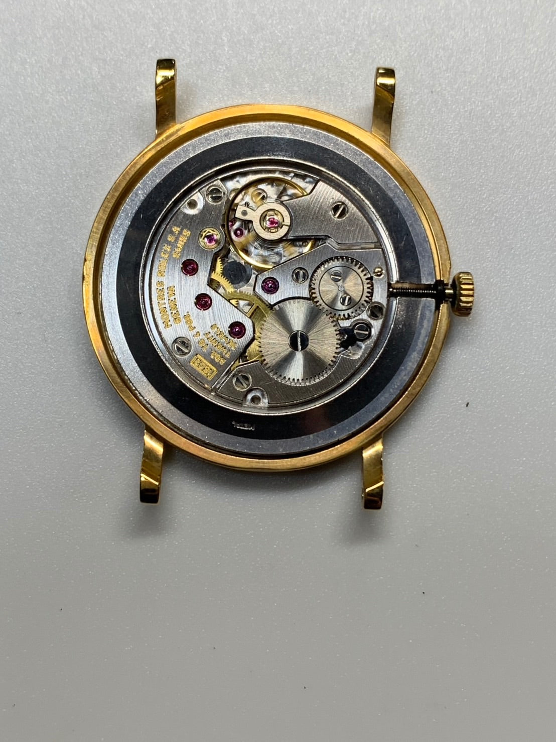 ロレックス チェリーニ 5112/8 手巻き Cal.1602 750YG 革 純正ピンバックル(750YG)ゴールドローマン文字盤 SWISS表記 N番台(1991年) 箱 冊子 保証書(1995年)オーバーホール済み
