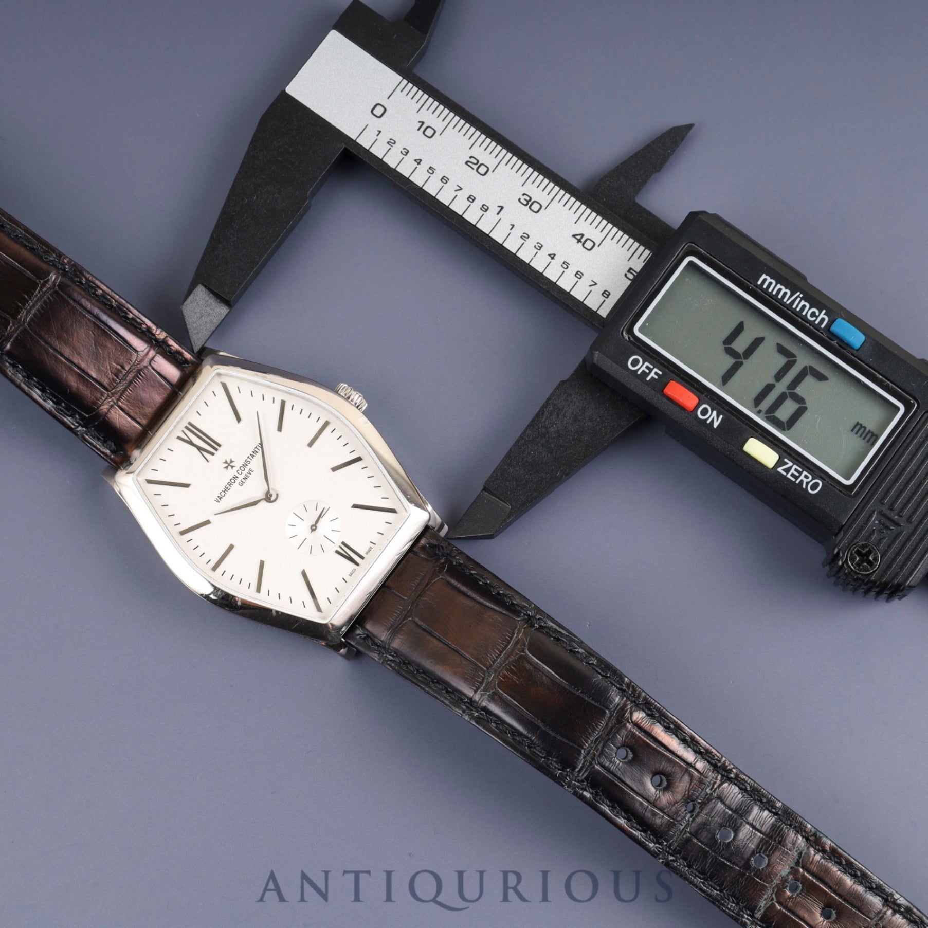 Vacheron Constantin Malte X82G7753 82230/000G-9962 Manual Winding Caliber 4400/1 18K/WG Genuine Leather Strap Genuine Buckle (Au750) White Dial Warranty (2022) Box Booklet USB Tag Overhauled