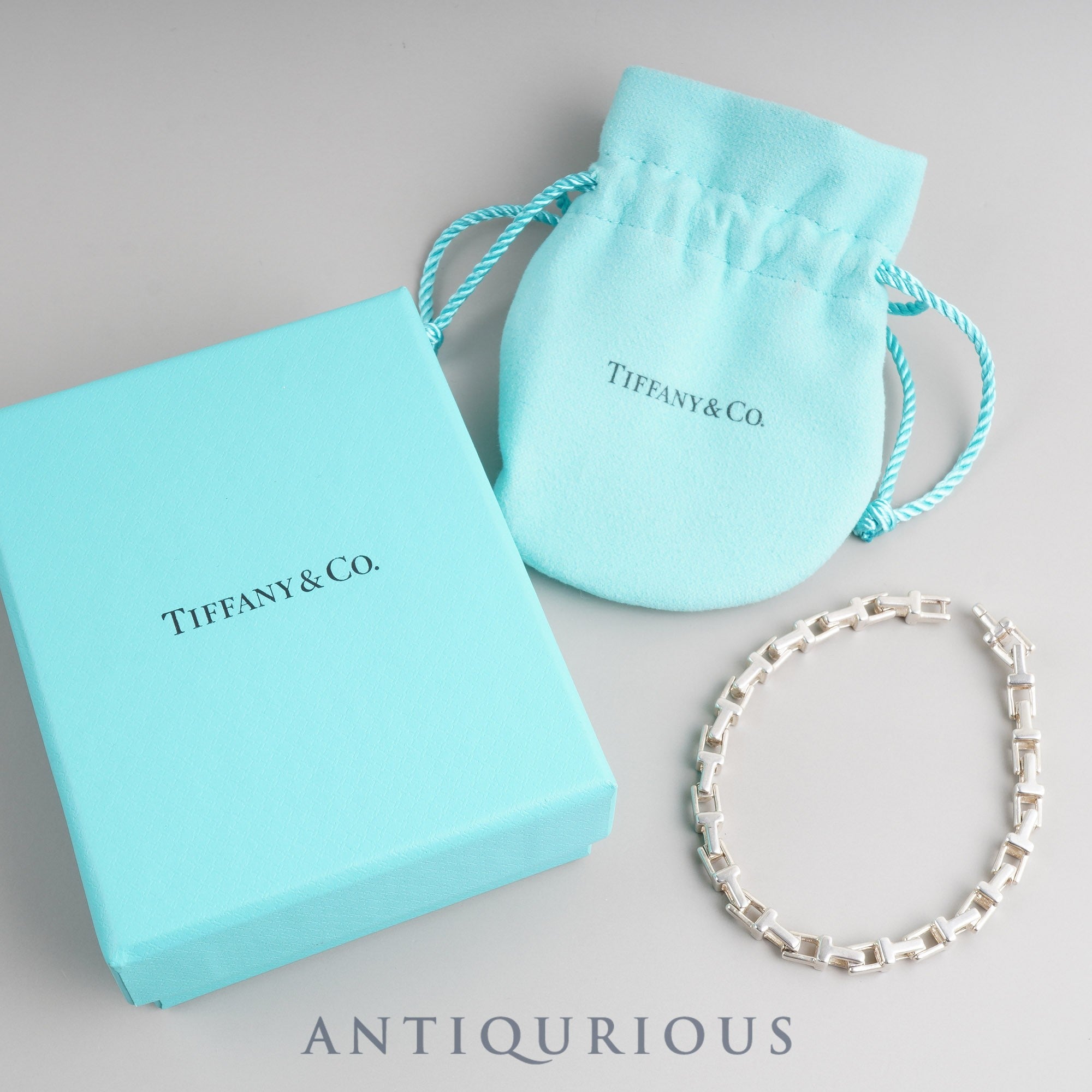 Tiffany bracelet T narrow SV925 box storage bag 東京銀座の