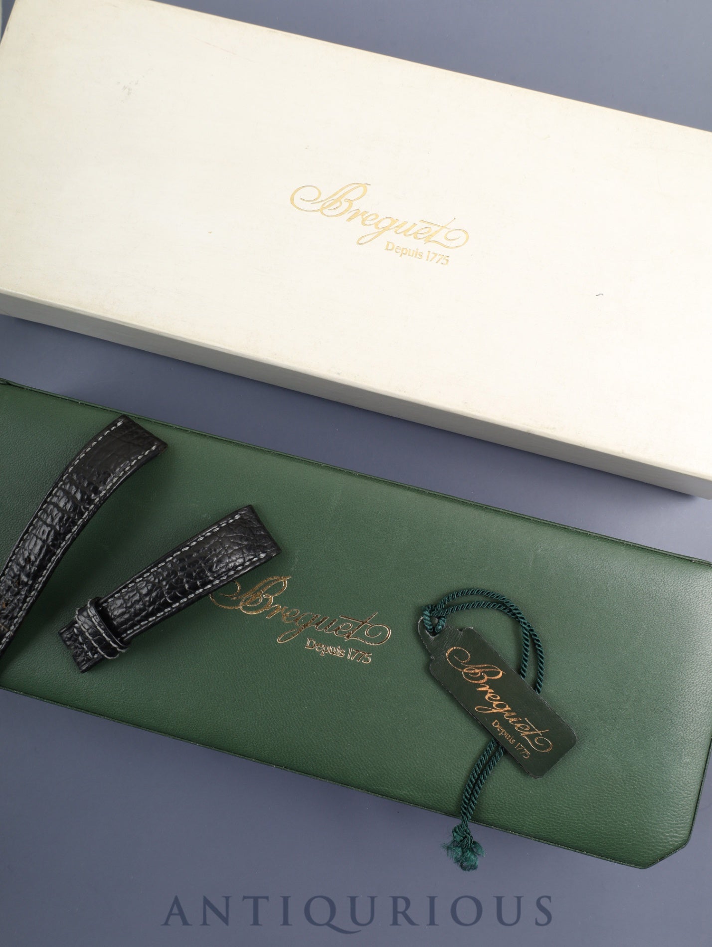 ブレゲ マリーン 4400BA / 52 /174 自動巻き Cal.889/1 750YG 革 純正バックル(750YG)マザーオブパール文字盤 箱 タグ オーバーホール済み