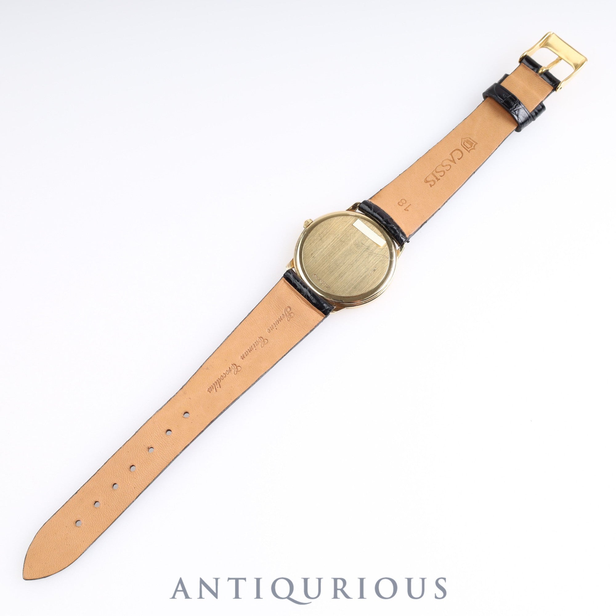 Audemars Piguet Round YG CASE Quartz Cal.2612 Ivory Dial 31.0mm