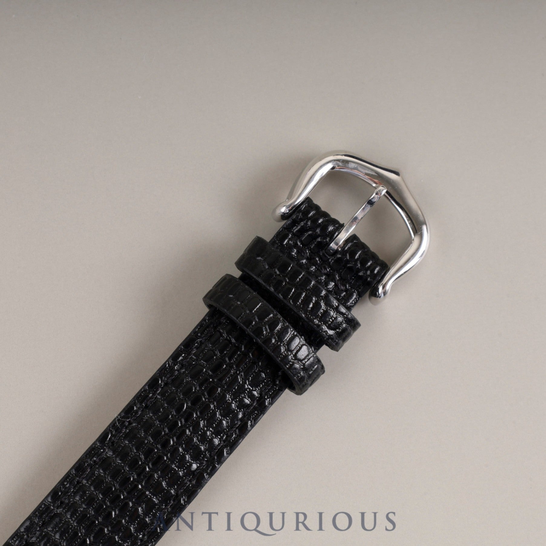 Cartier Must Trinity W1014945 / 2439 Quartz Cal.157 SV925 Leather Genuine Buckle (SS) Silver Roman Dial Overhauled