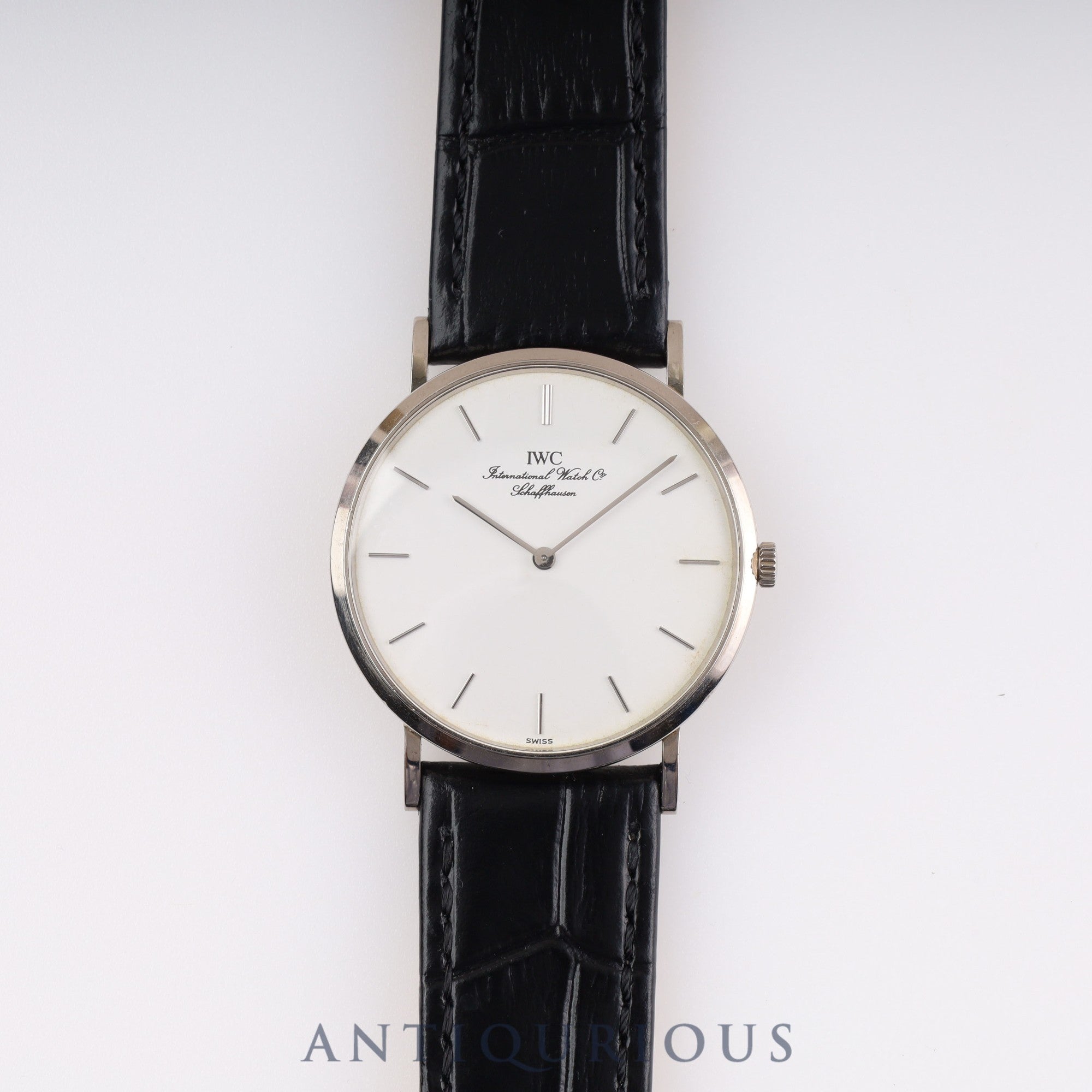 IWC Portofino IW201003 Manual winding Cal.1852 750 Leather Genuine buckle (SS) White dial Overhauled IWC