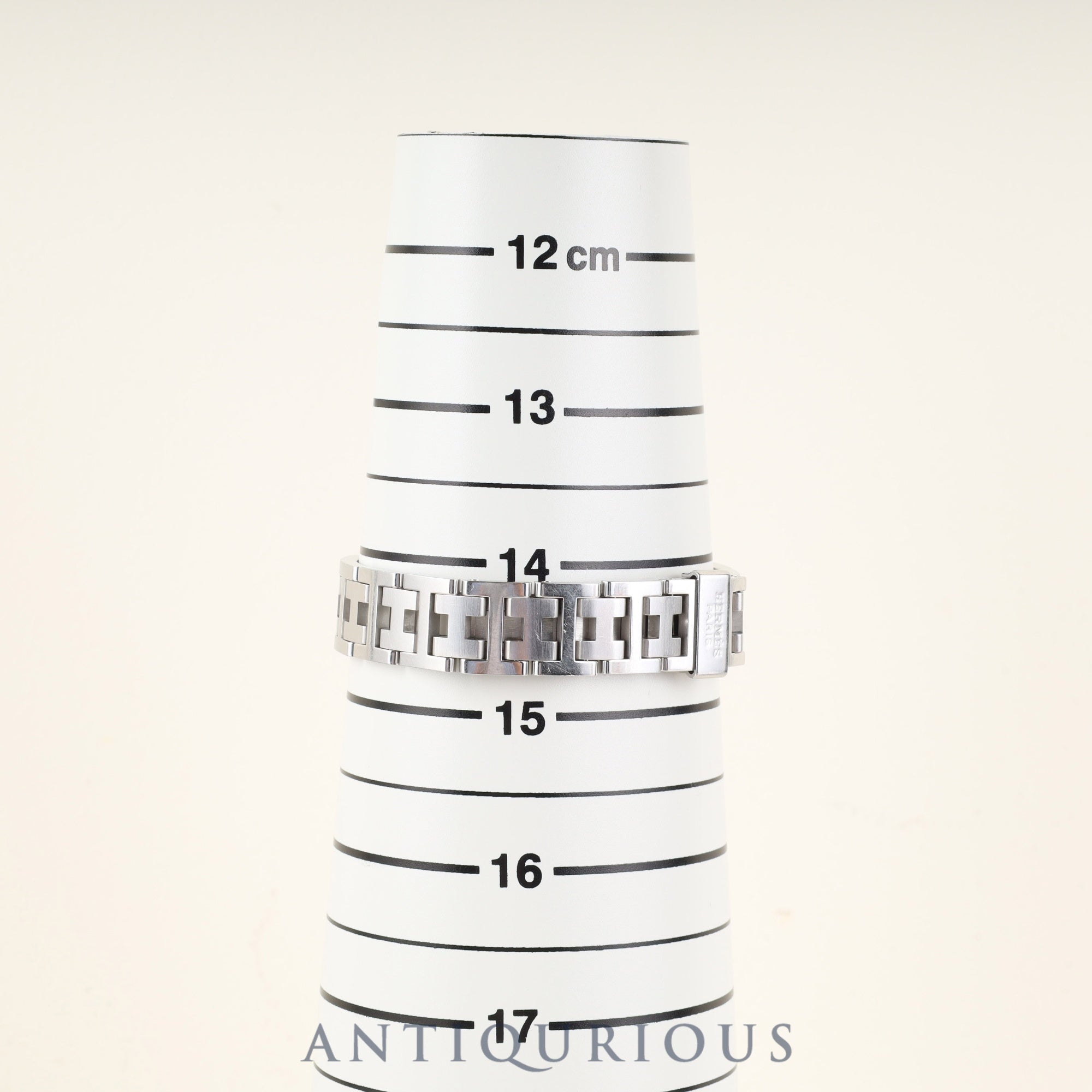 エルメス ラリー RA1.210 クォーツ Cal.976.001 SS SS グレー文字盤 オーバーホール済み