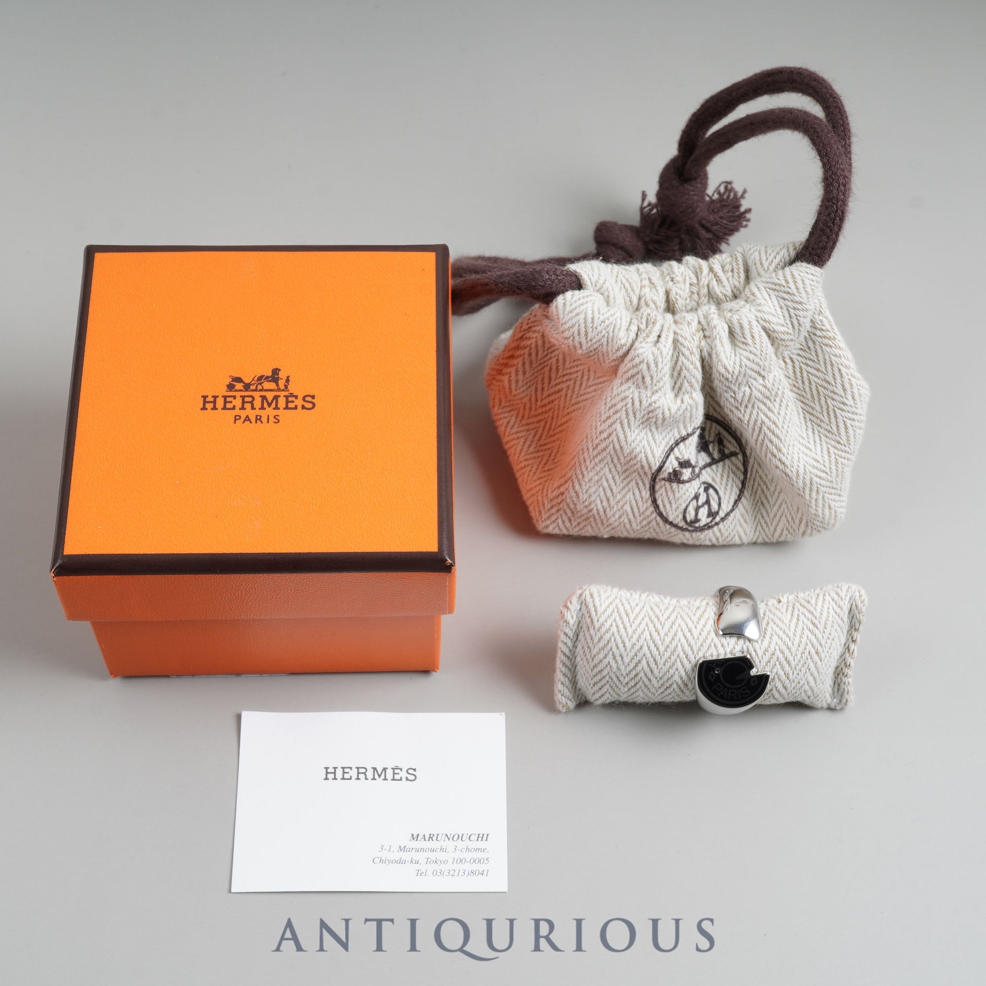 Hermes Ring Carrousel #60 Box Bag 東京銀座のヴィンテージウォッチ