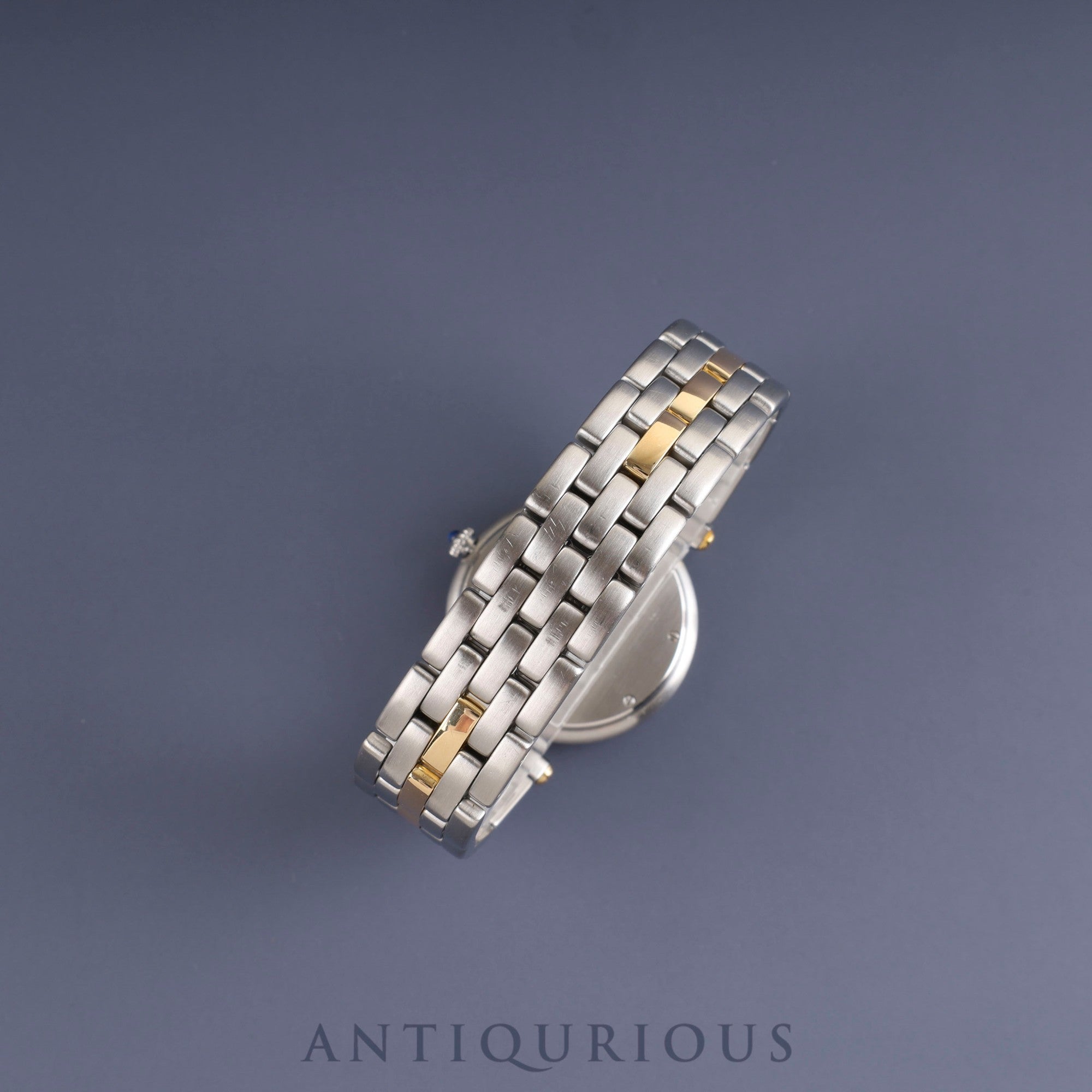 Cartier Panthere Vendome LM 183964 Quartz SS/YG 1 Row White Roman Dial Completely serviced at Cartier boutique