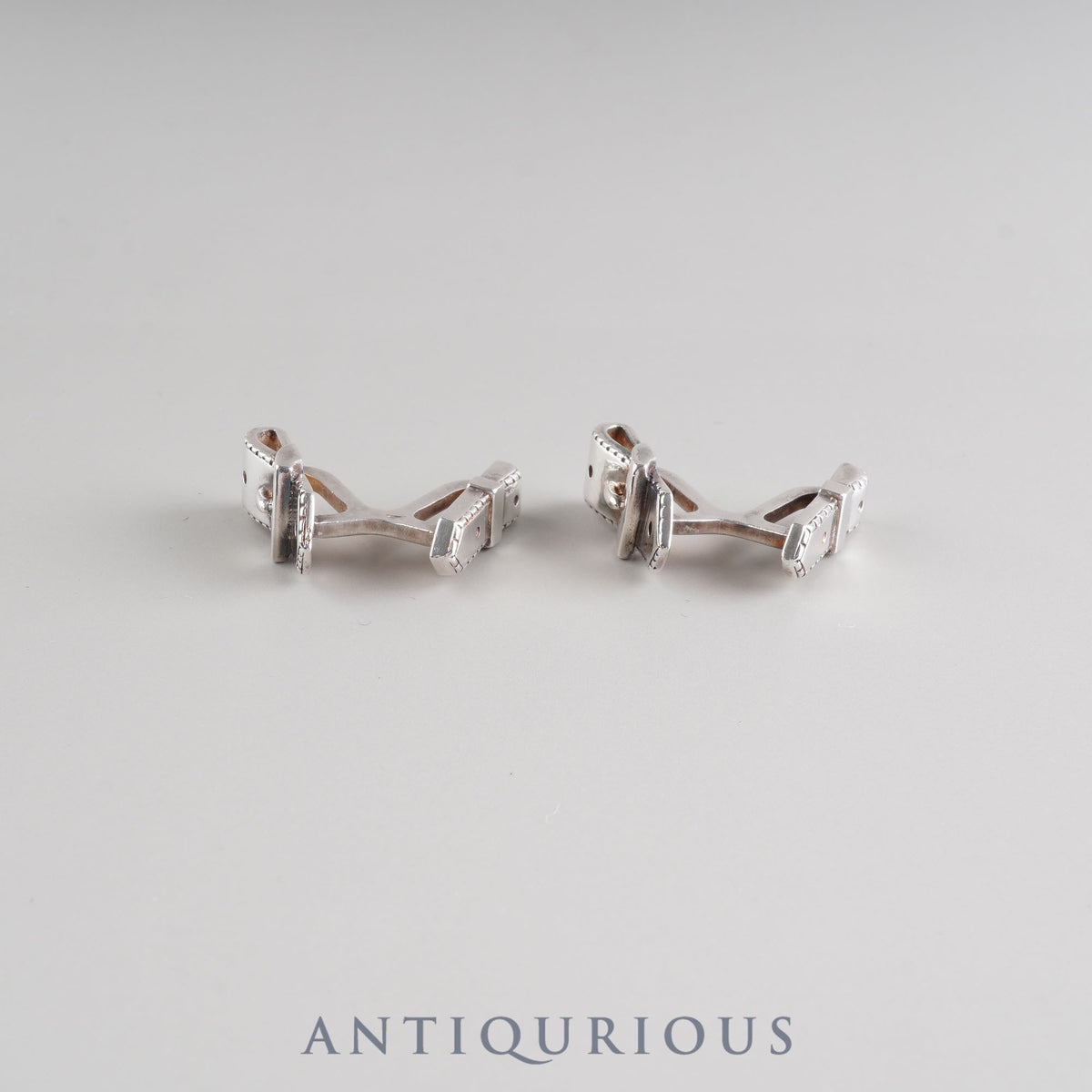 Hermes Cufflinks Belt Motif