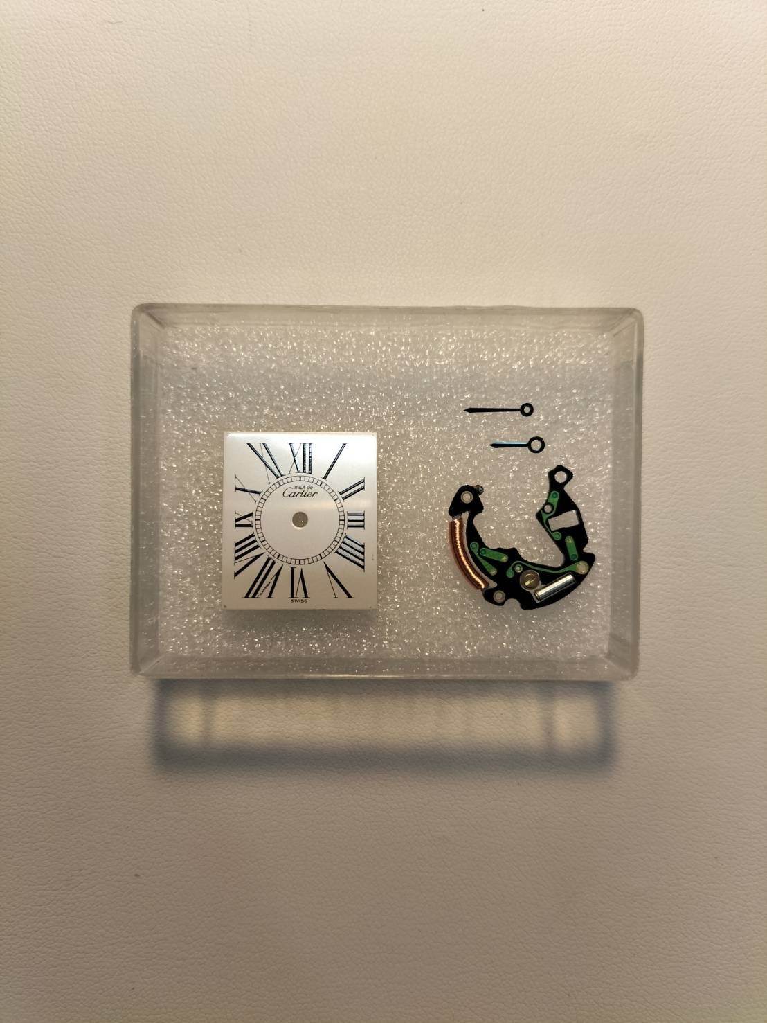 カルティエ マストタンク LM W1005654 / 1615 クォーツ Cal.90 SV925 革 純正Dバックル(GP) オパラン文字盤 1996年頃〜1998年頃 オーバーホール済み