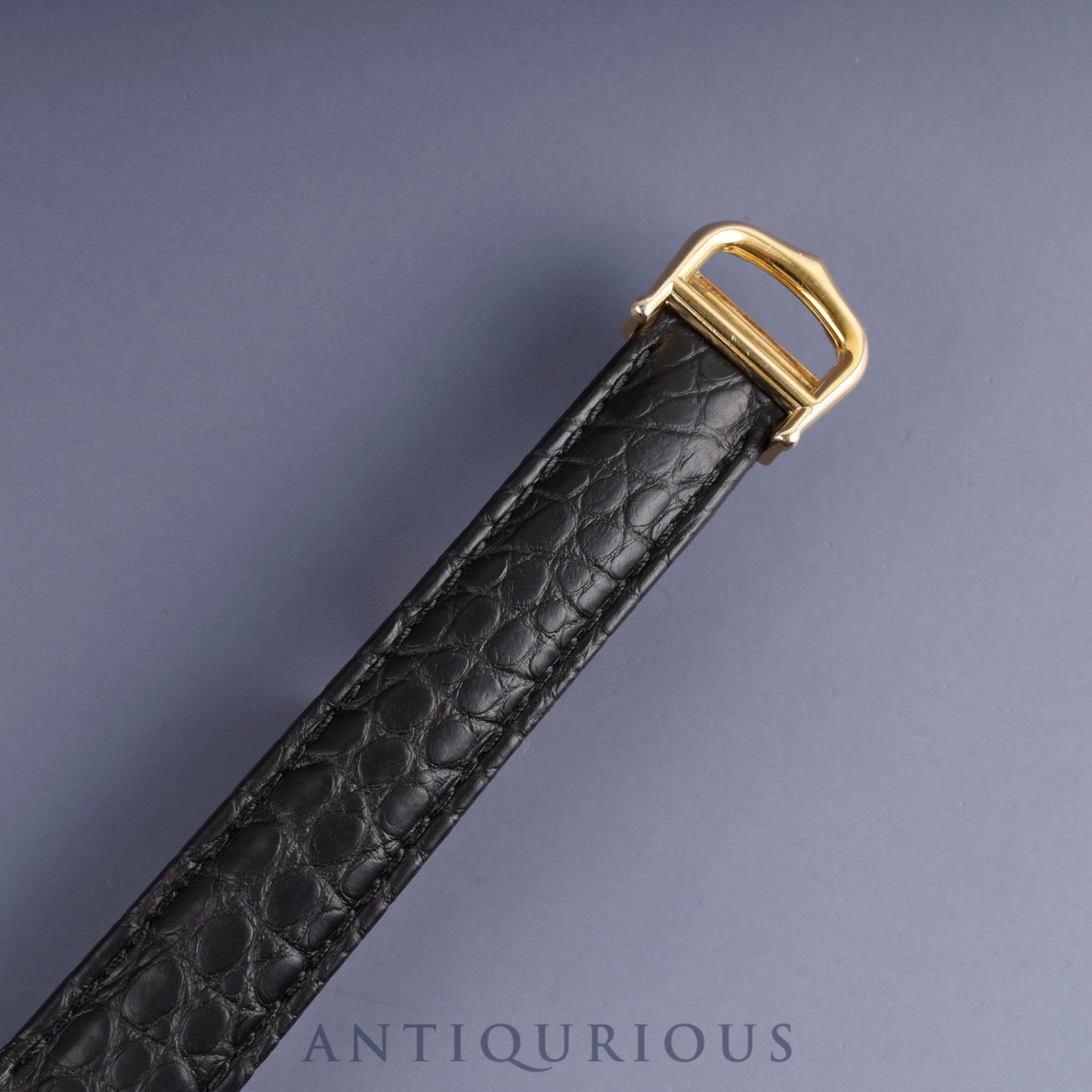 カルティエ マスト ヴァンドーム VLC LM 590003 クォーツ Cal.690 SV925 革 純正Dバックル(GP) オパラン文字盤 オーバーホール済み