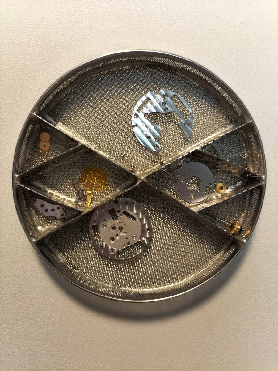 カルティエ マスト ヴァンドーム VLC SM 590004 クォーツ Cal.690 SV925 革 純正Dバックル(GP) オパラン文字盤 オーバーホール済み