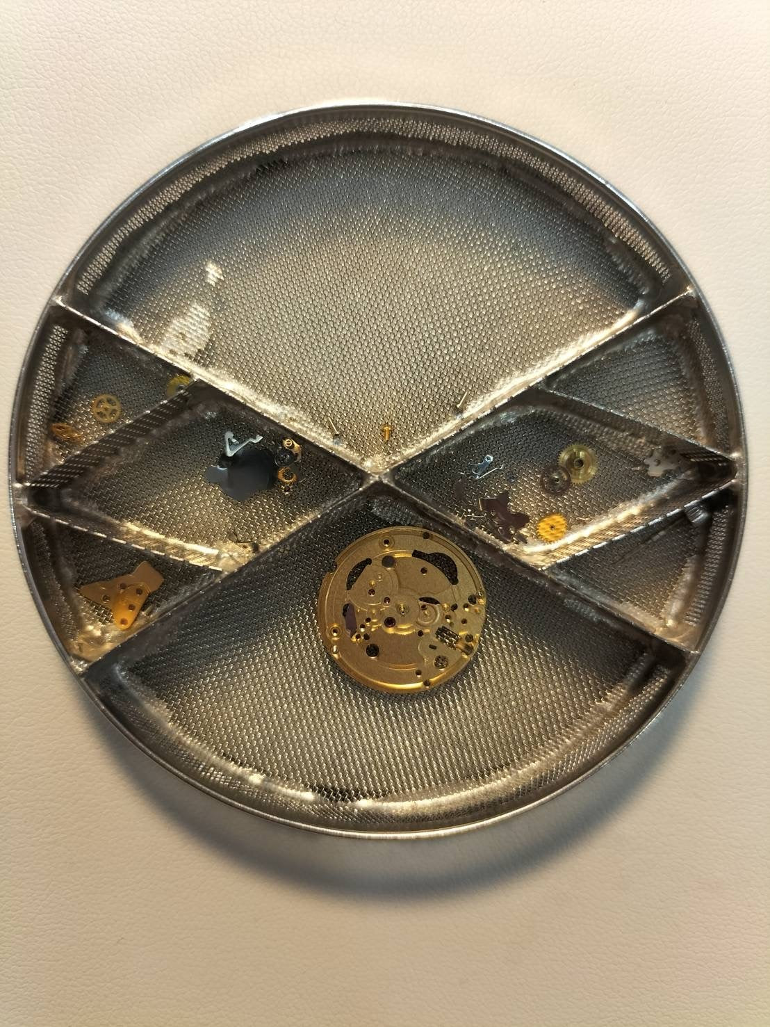 エルメス クリッパー ナクレ CL4.230 クォーツ SS 12Pダイヤ ホワイトシェルギョーシェ文字盤 オーバーホール済み