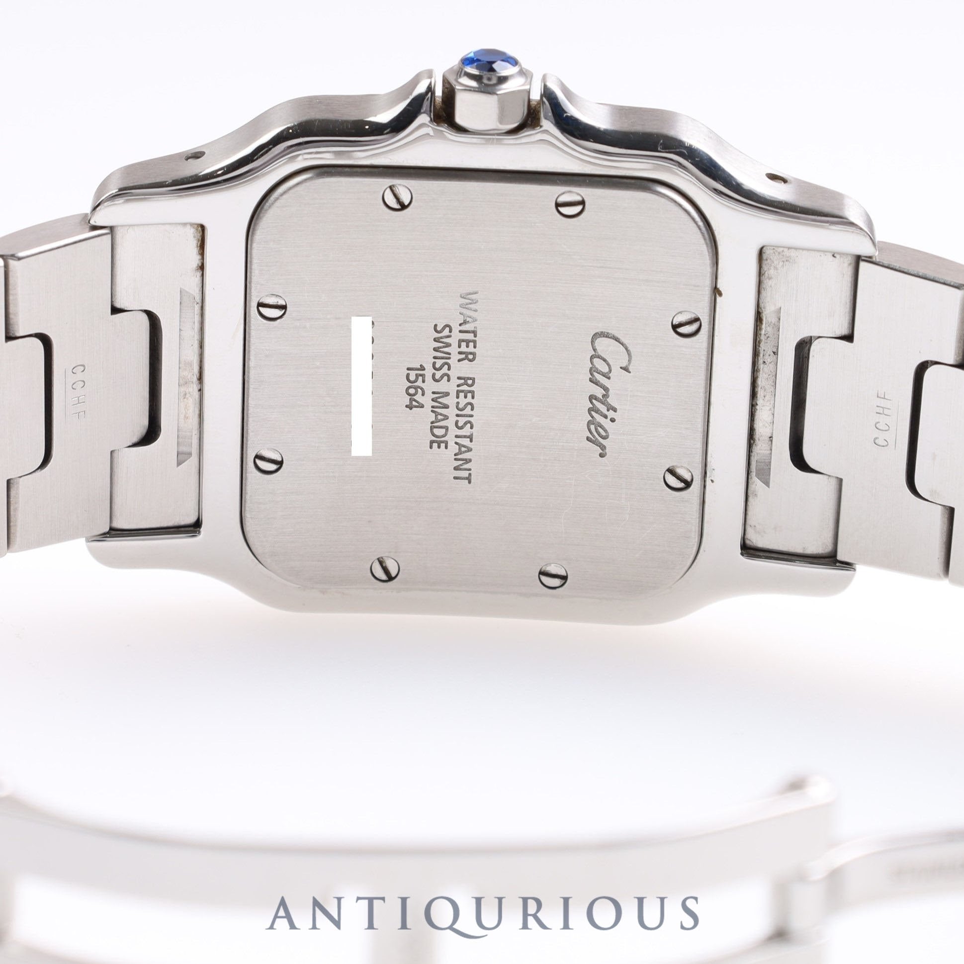 Cartier Santos Galbee LM W20060D6 Quartz SS SS Ivory Dial