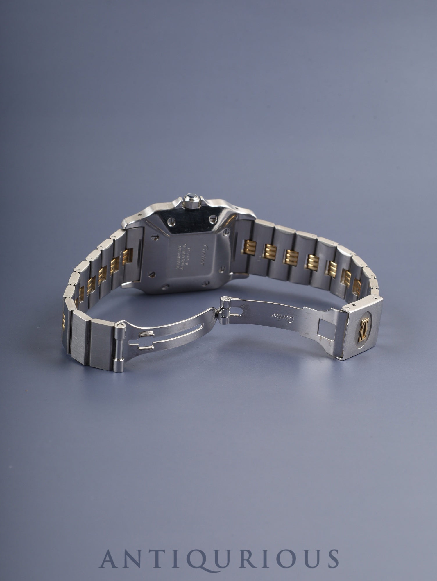 カルティエ サントス ガルベ LM 2961 自動巻き Cal.2671 SS/YG SS/YG ホワイトローマン文字盤 オーバーホール済み