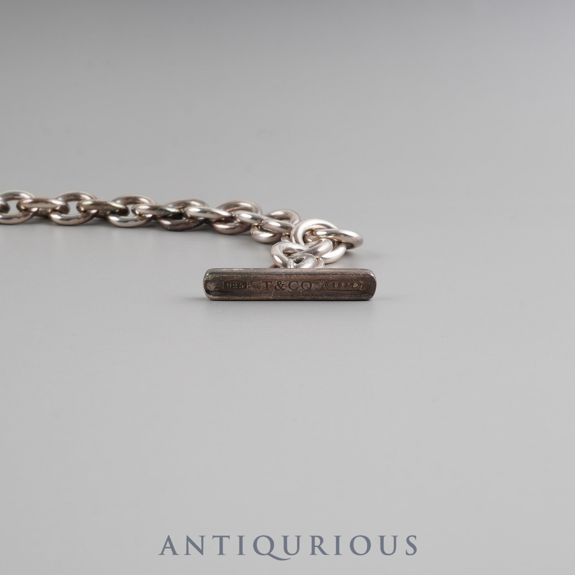 Tiffany Bracelet 1837 Toggle SV925 Dust Bag