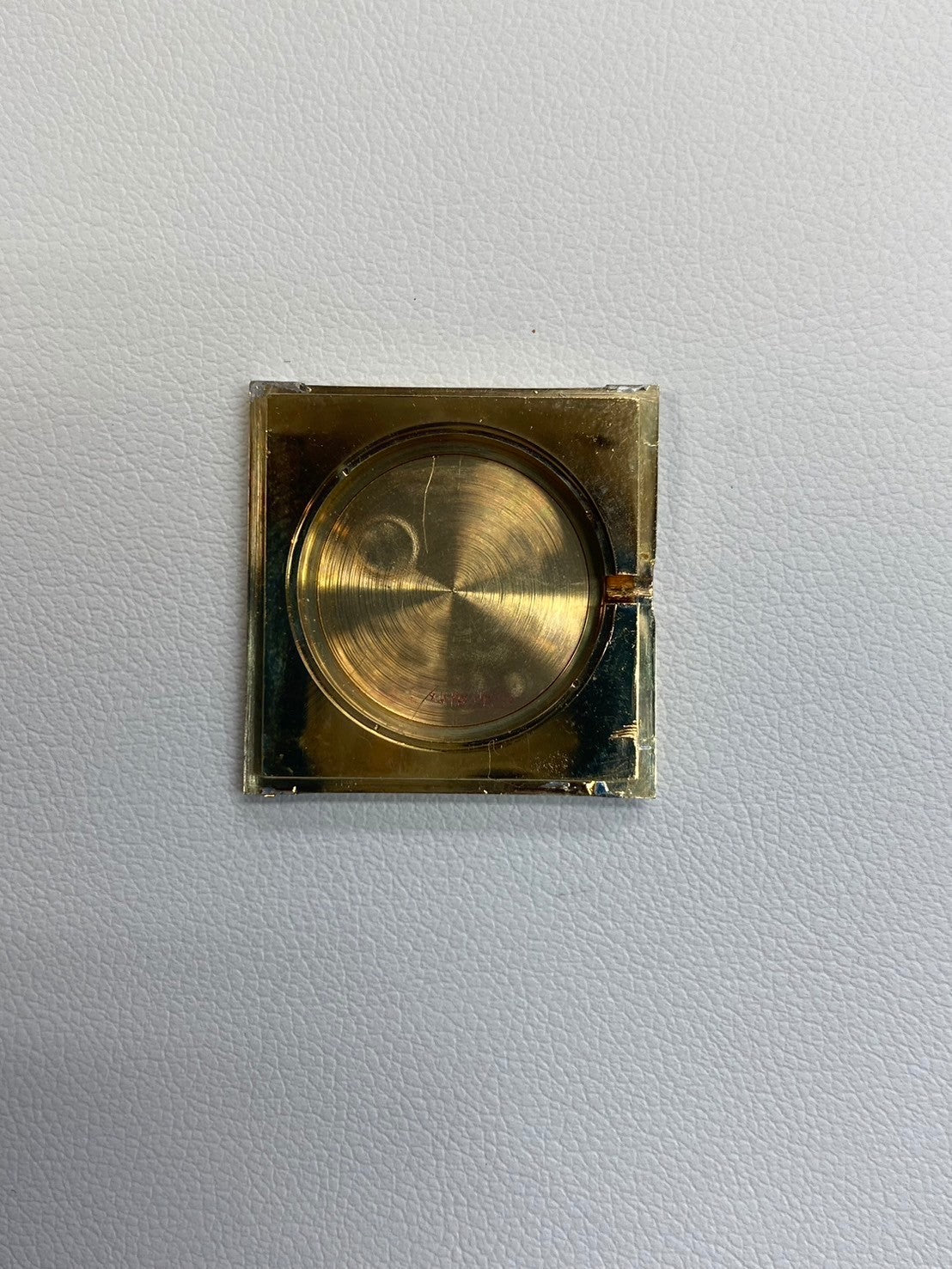 カルティエ マストタンク LM 手巻き Cal.78-1 SV925 革 純正尾錠(GP)マホガニー文字盤 オーバーホール済み