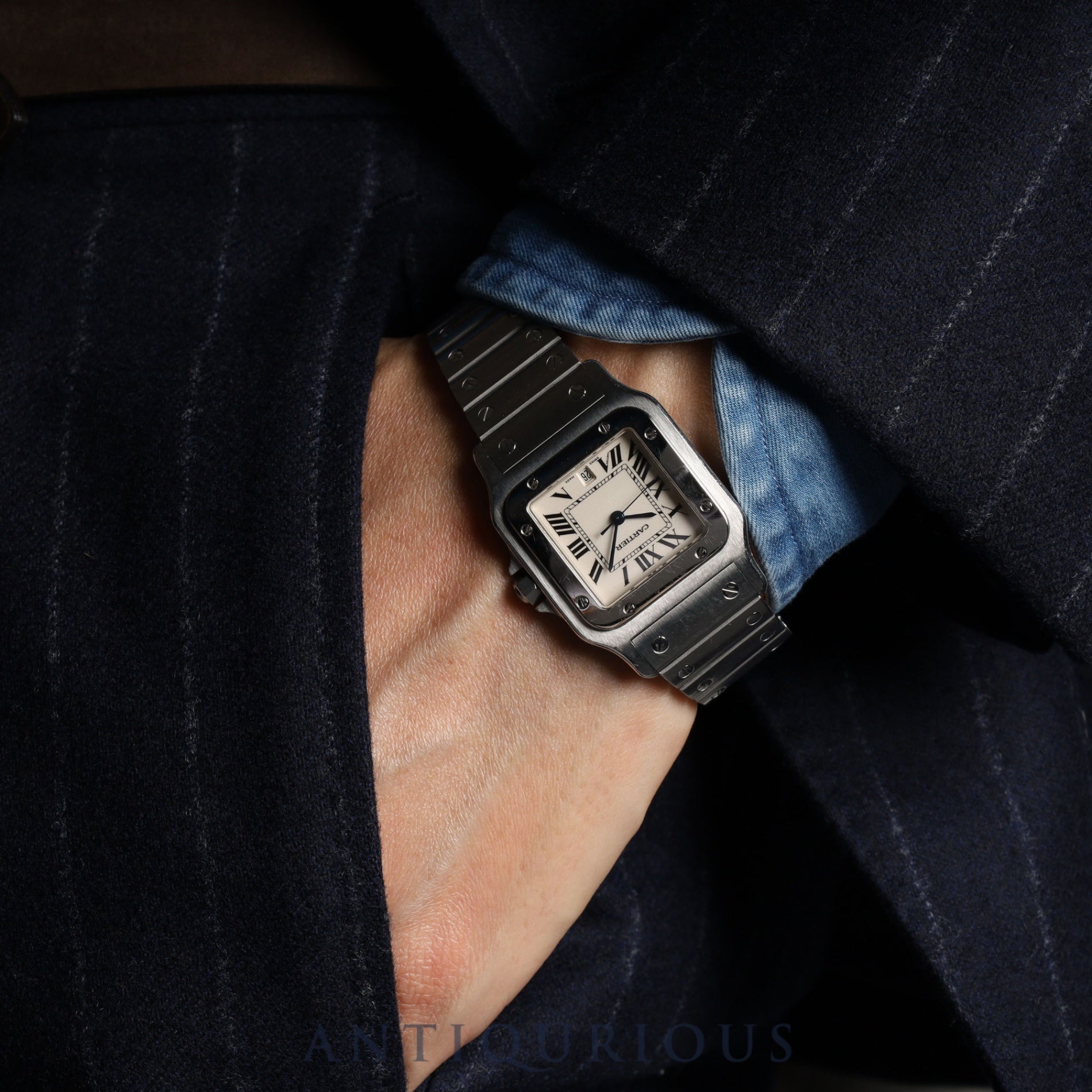Cartier Santos Galbee LM W20060D6
