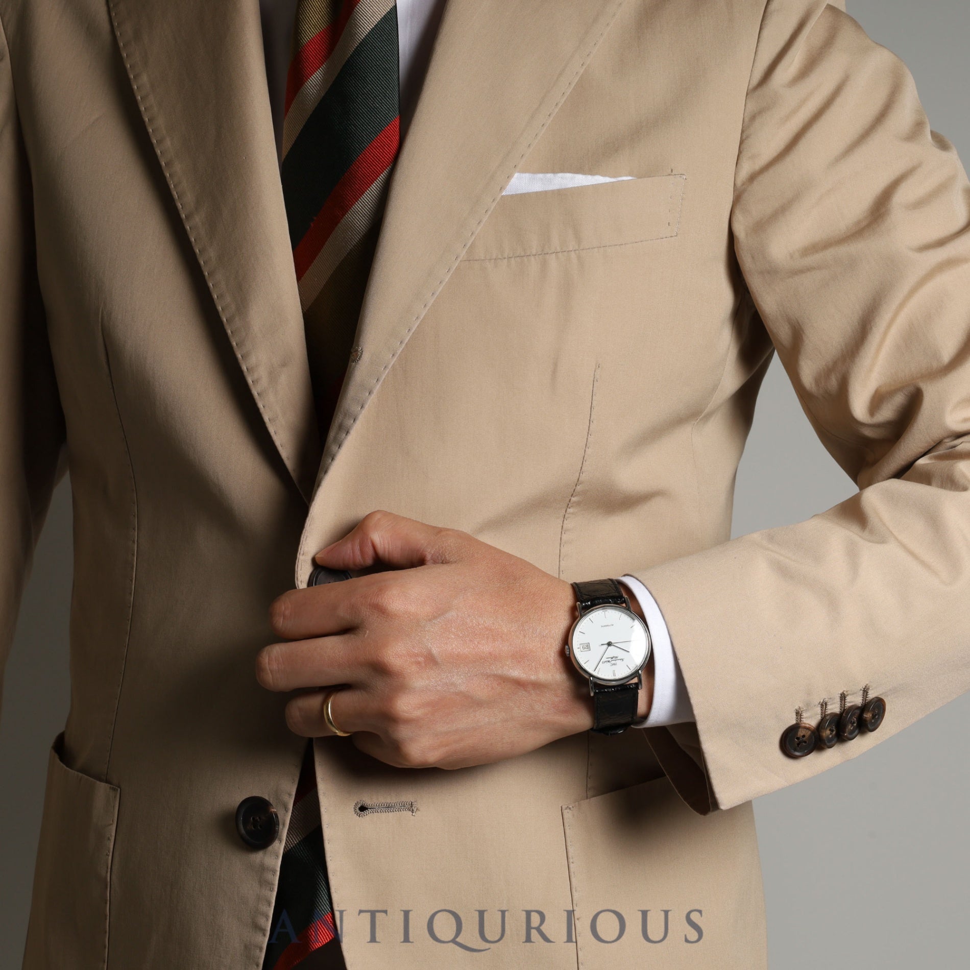 IWC Portofino IW351324 Automatic SS Genuine leather strap Genuine buckle (SS) White dial Overhauled IWC