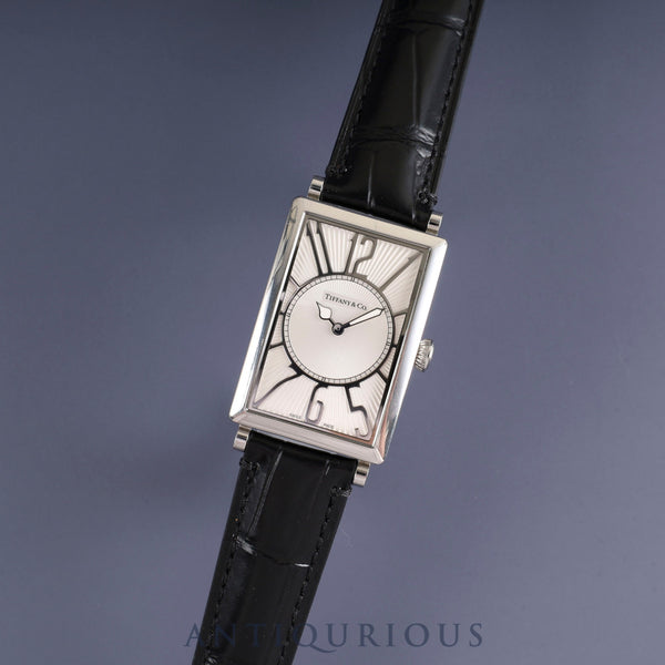 ティファニー ギャラリー Z3002.10.10A21A68A クォーツ Cal.976.001 SS 革 純正尾錠(SS)シルバー文字盤 オーバーホール済み