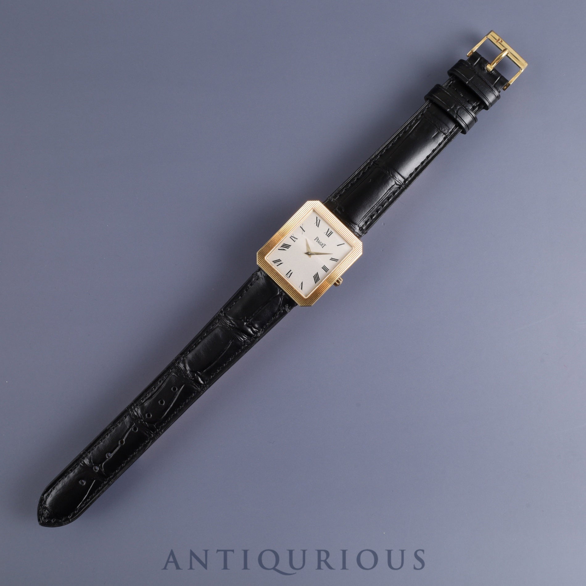 Piaget Protocol 90154 Manual winding Cal.9P2 YG Leather Genuine buckle (YG) Silver dial Warranty card (personal name included, 1994) Genuine replacement belt Overhauled