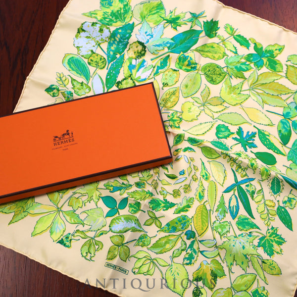 Hermes scarf Carre 45 spiral SILK100% box tag