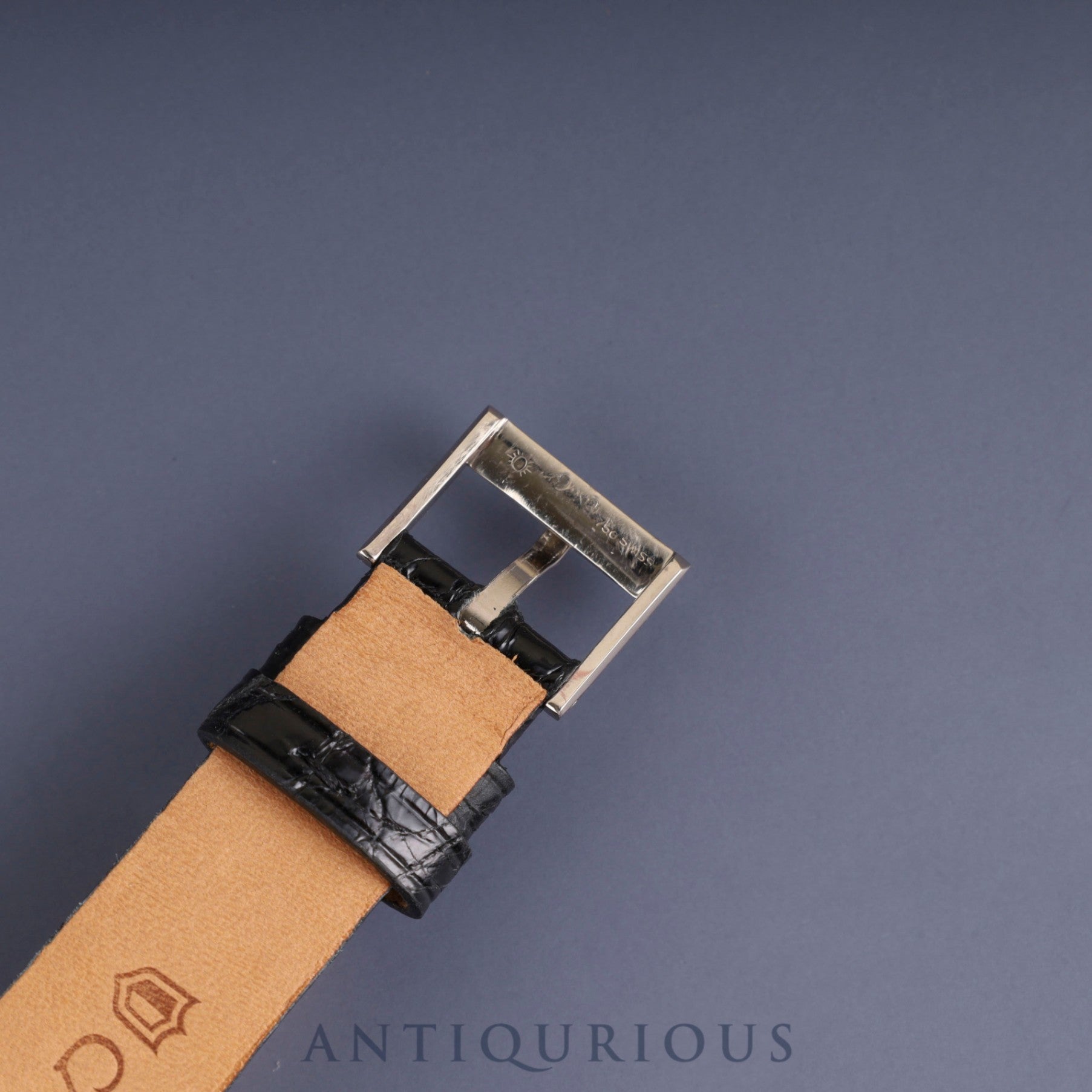 Piaget Round 9026 Manual Winding Cal.9P1 750 Leather Strap with Genuine Buckle (750) White Roman Dial 30mm Box Case Dust Bag Overhauled