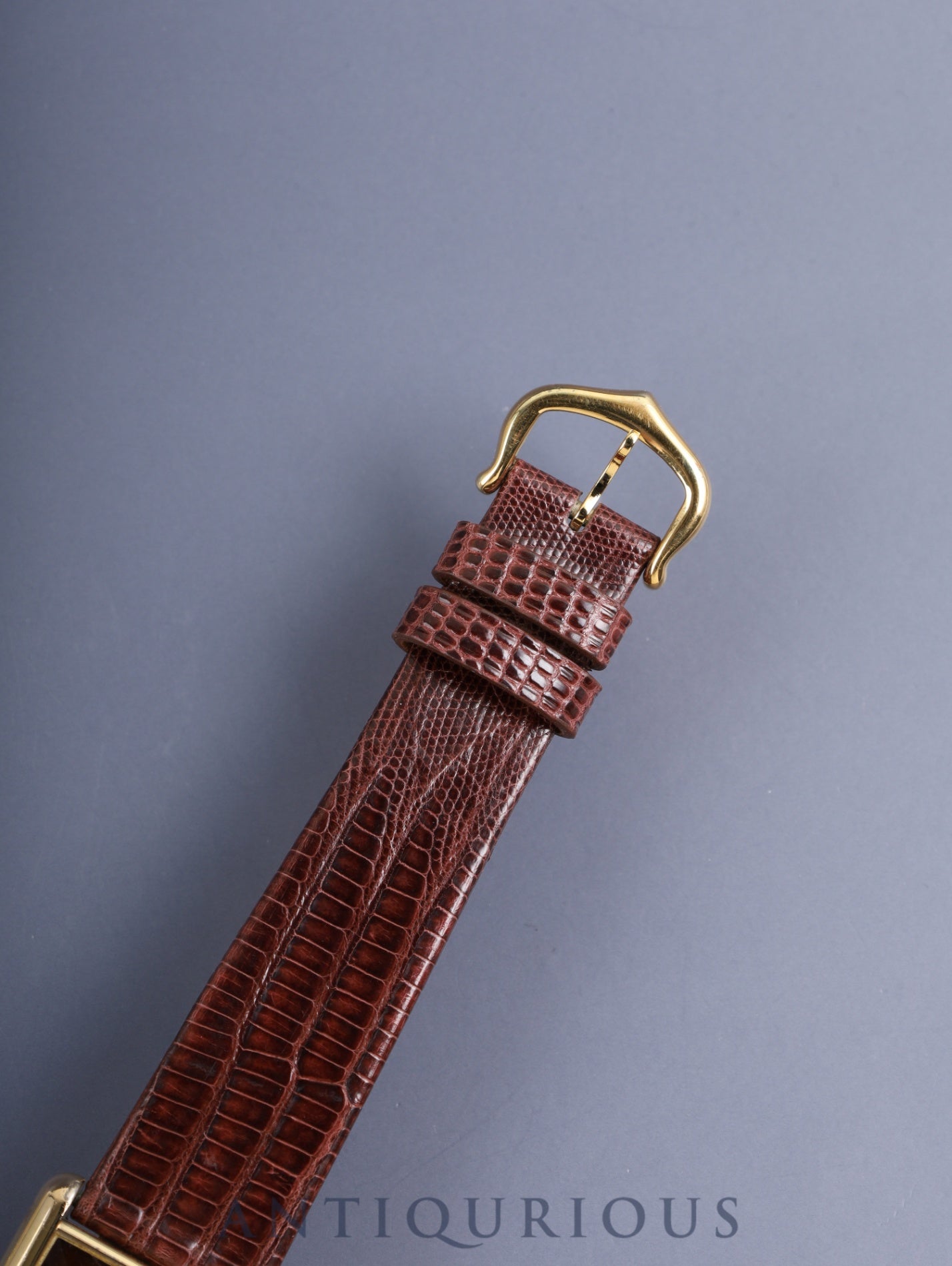 カルティエ マストタンク LM 手巻き Cal.78-1/ETA2512 SV925 革 純正尾錠(GP)マホガニー文字盤(SWISS表記) オーバーホール済み