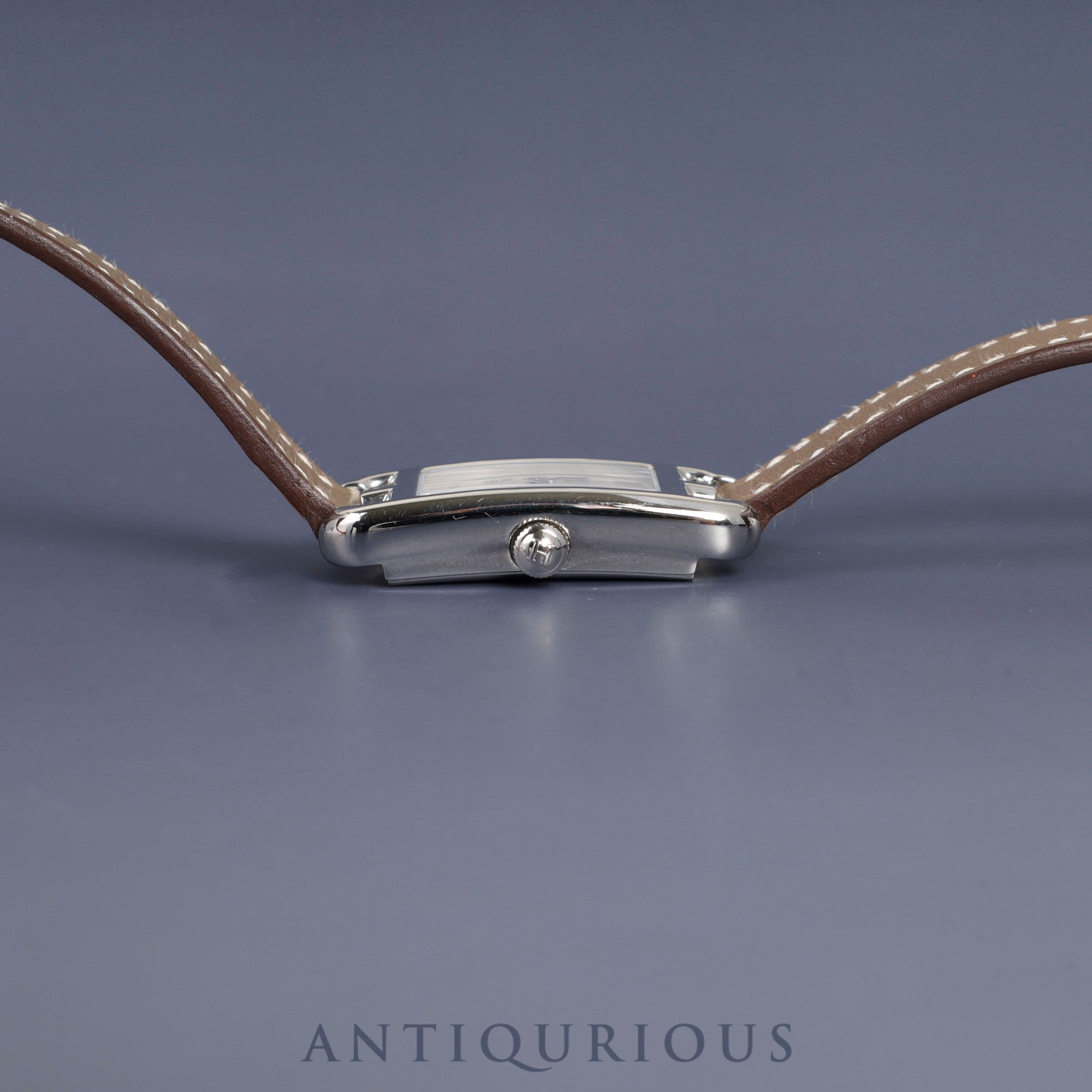 Hermes Nantucket NA2.110 / W044982WW00 Quartz Cal.280.002 SS Genuine leather strap (Z engraved: 2021) Genuine buckle (SS) Silver dial Box Booklet Warranty card (2021, personal name included) Overhauled