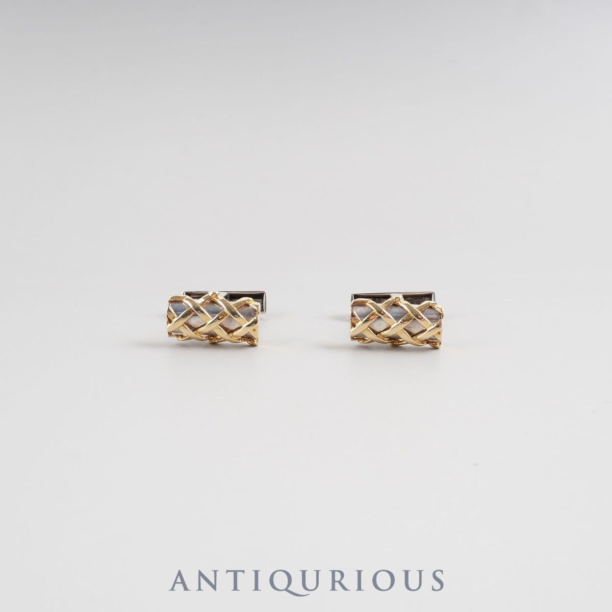 Tiffany Cufflinks, Two-tone SV925/750