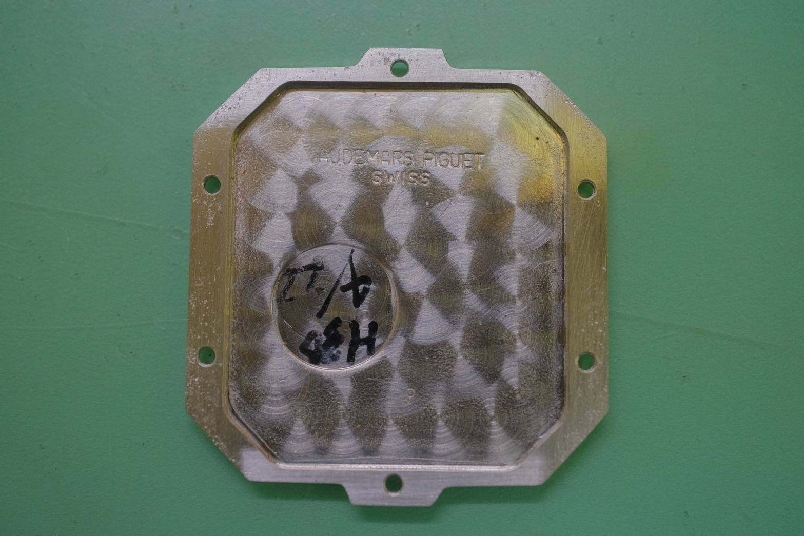 Audemars Piguet Royal Oak Square QZ Ref.56049ST Cal.2711 SS SS Black Dial Overhauled