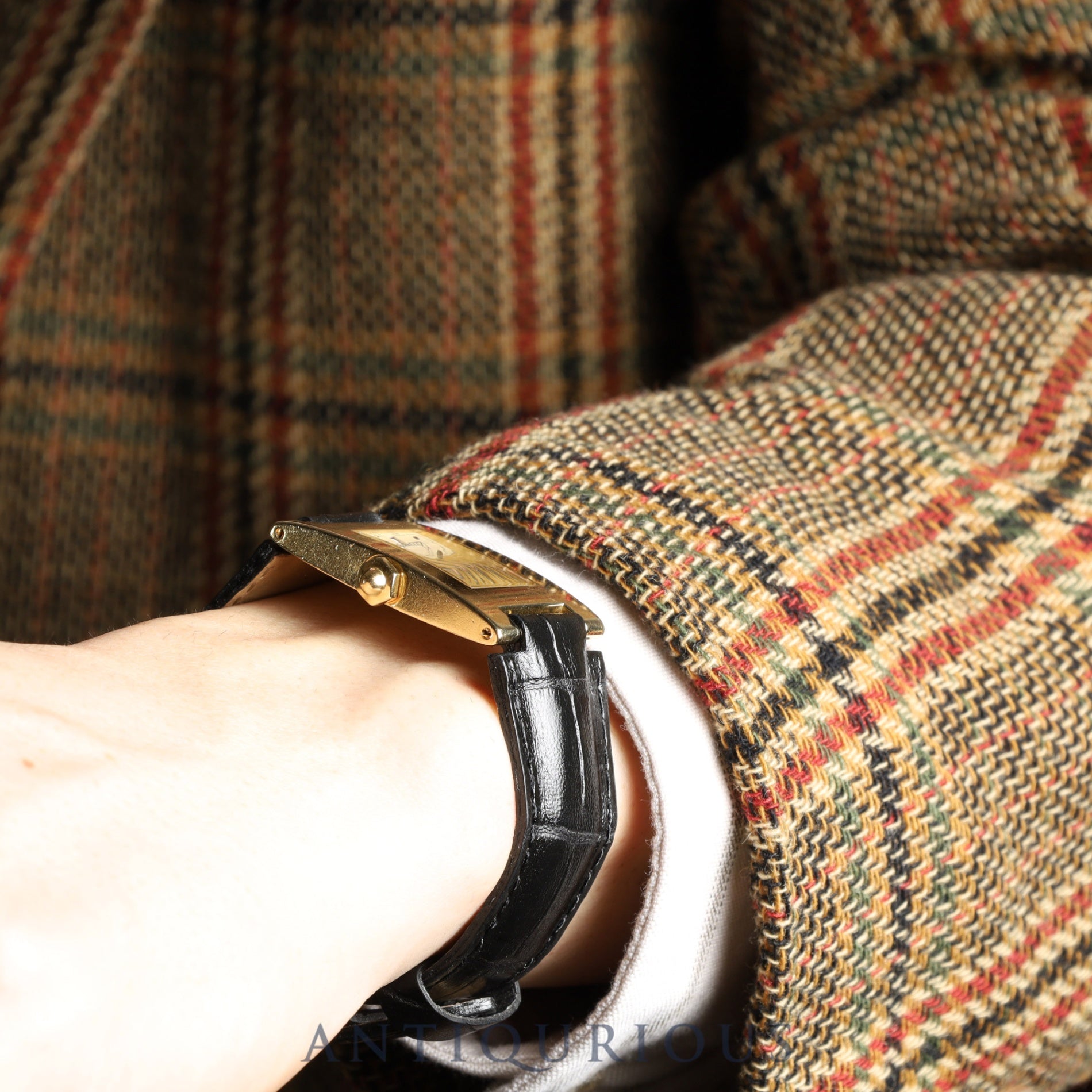 ショーメ スティル・ドゥ・ショーメ 750 クォーツ Cal.- 750YG 純正尾錠(GP)アイボリー文字盤 オーバーホール済み