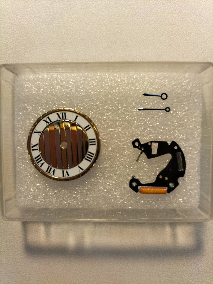 カルティエ マスト ヴァンドーム VLC SM 1851 クォーツ Cal.690 SV925 革 純正尾錠(GP) フロントトリニティ文字盤 オーバーホール済み