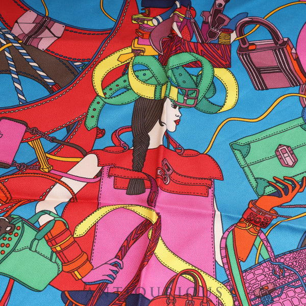 エルメス スカーフ カレ45 マダムキュイール