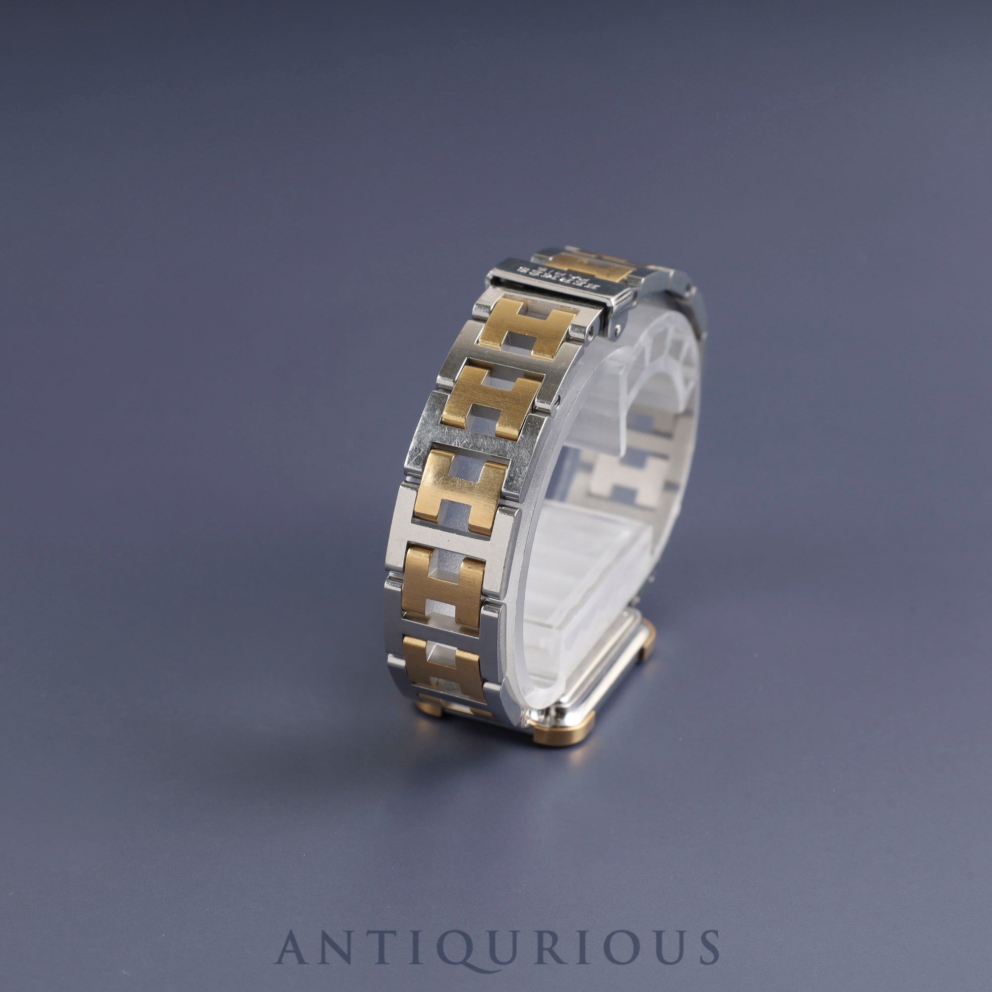 Hermes Cloajour CR1.220 Quartz Cal.976.001 SS/GP SS/GP Gold Dial Overhauled