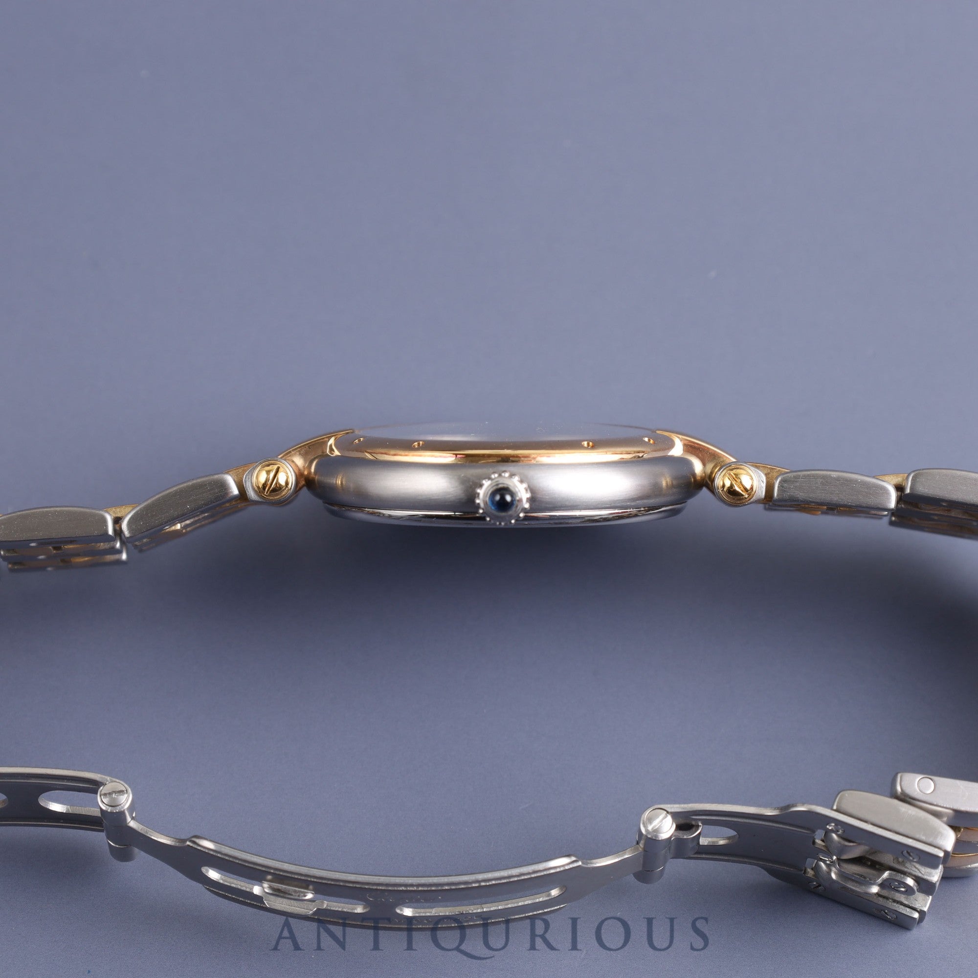 Cartier Panthere Vendome MM 8396 Quartz Cal.83 SS / YG Ivory Roman Dial Box Overhauled