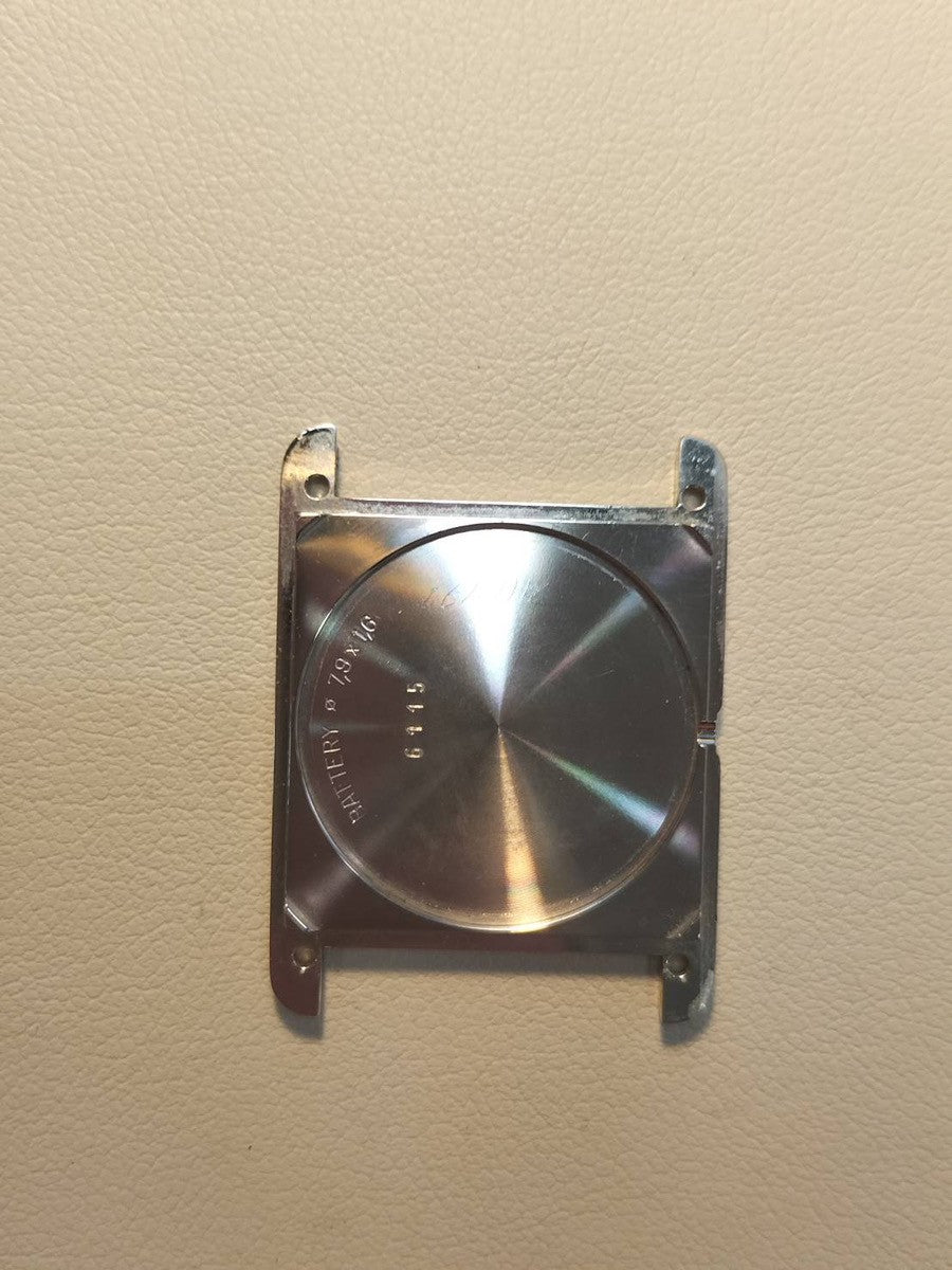 Cartier Must Tank LM 690006 Quartz Caliber 90 SV925 Leather Strap with Genuine Stainless Steel Buckle, White Roman Dial (SWISS Marking), Overhauled