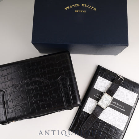 フランクミュラー ロングアイランド 【日本限定400本】1150 SC 自動巻き Cal.2800 SS 純正革ベルト 純正尾錠(SS) ホワイト文字盤 箱 説明書 冊子 オーバーホール済み