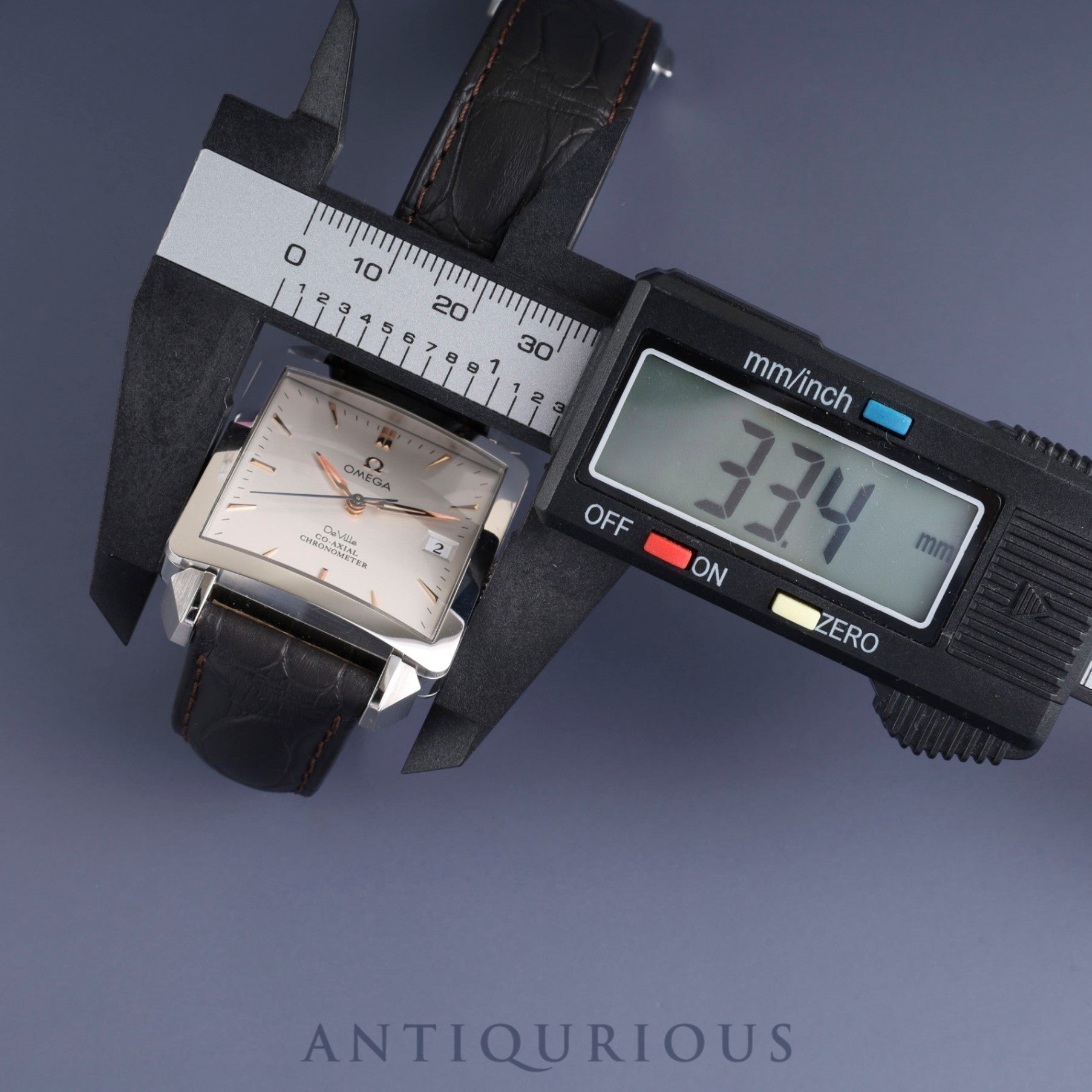 Omega De Ville De Ville Byzantium 7806.30.32 / 168.1305 Automatic Cal.2500C SS Genuine leather strap Genuine buckle (SS) Silver dial Limited to 600 pieces Box Booklet Overhauled